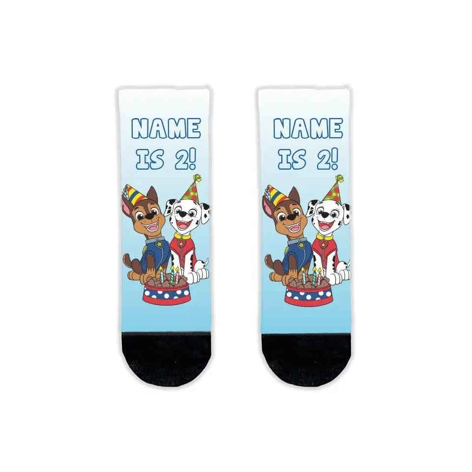 Personalised Paw Patrol "Chase and Marshall" Birthday Kids&
