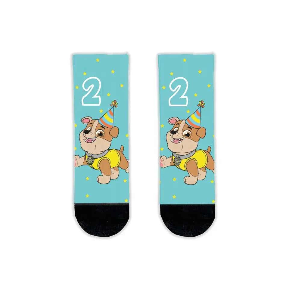 Personalised Paw Patrol "Rubble" Birthday Kids&