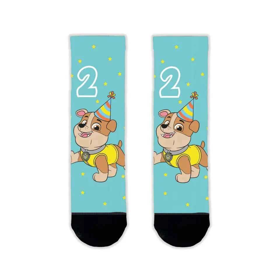 Personalised Paw Patrol "Rubble" Birthday Kids&