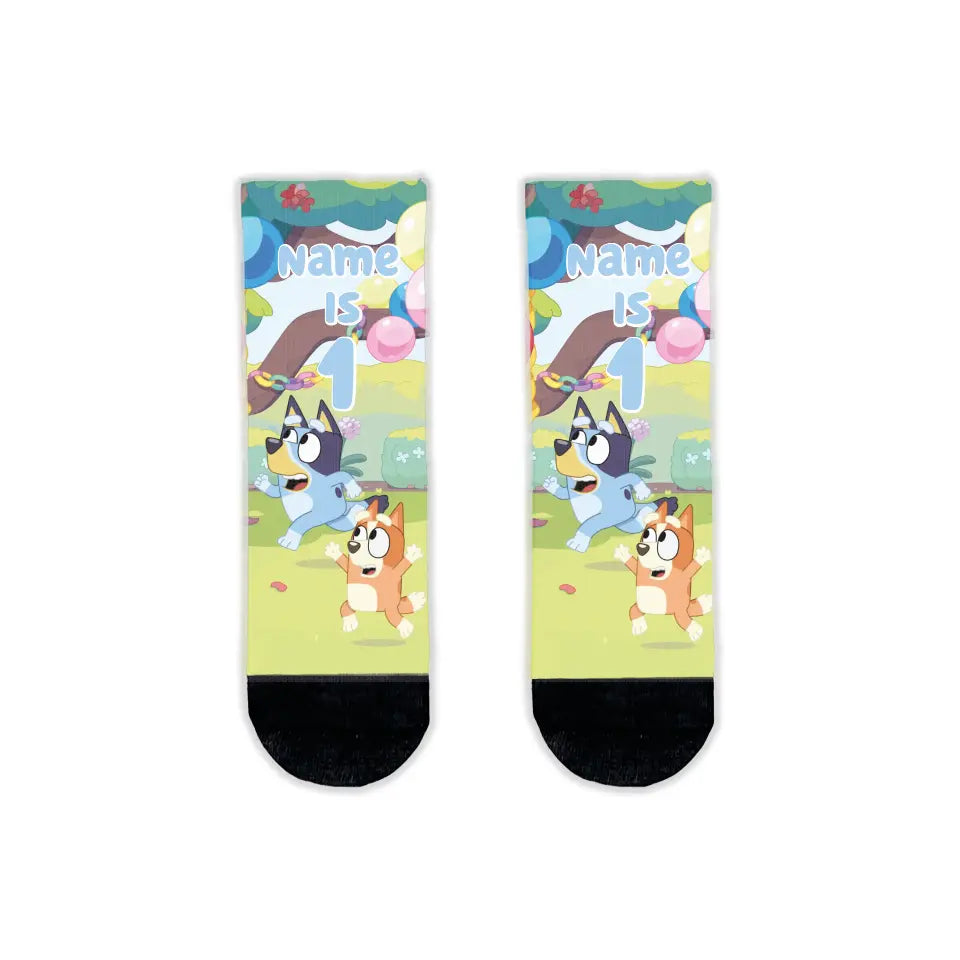 Bluey Kids Slipper Socks