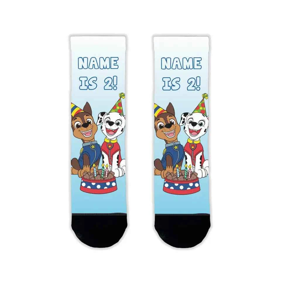 Personalised Paw Patrol "Chase and Marshall" Birthday Kids&