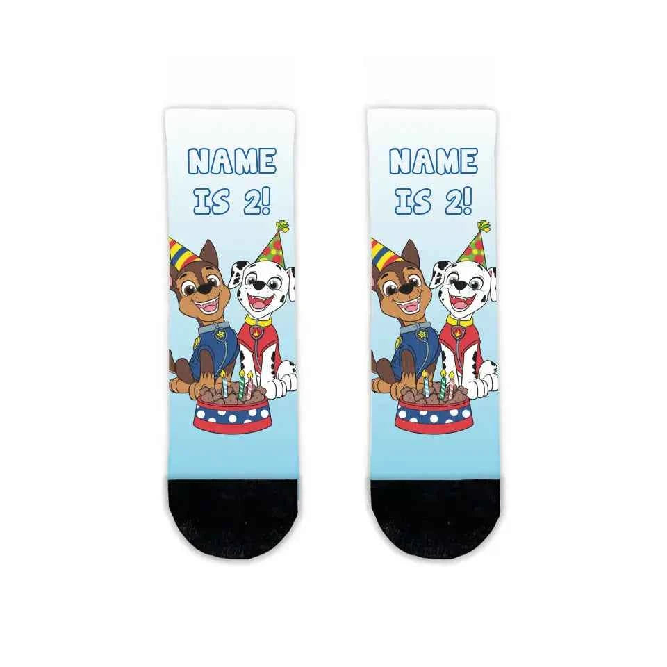 Personalised Paw Patrol "Chase and Marshall" Birthday Kids&
