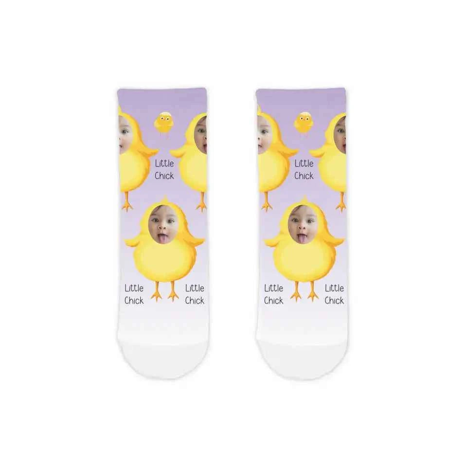 Easter Chick Personalised Face Kids&