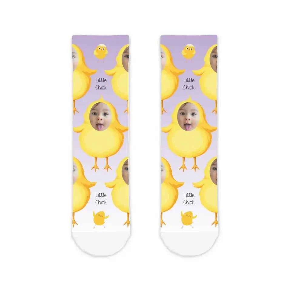 Easter Chick Personalised Face Kids&
