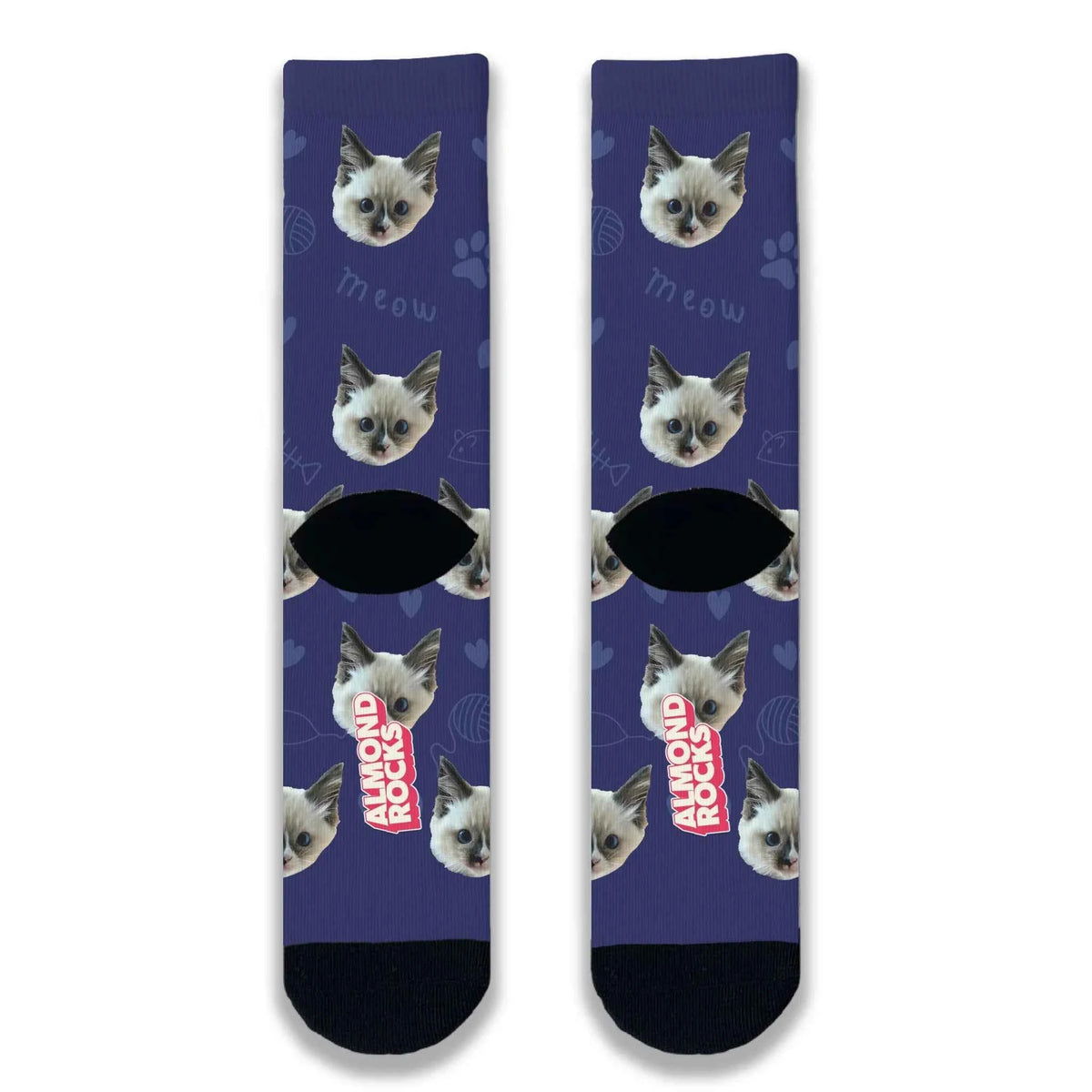 Cat Dad Personalised Socks