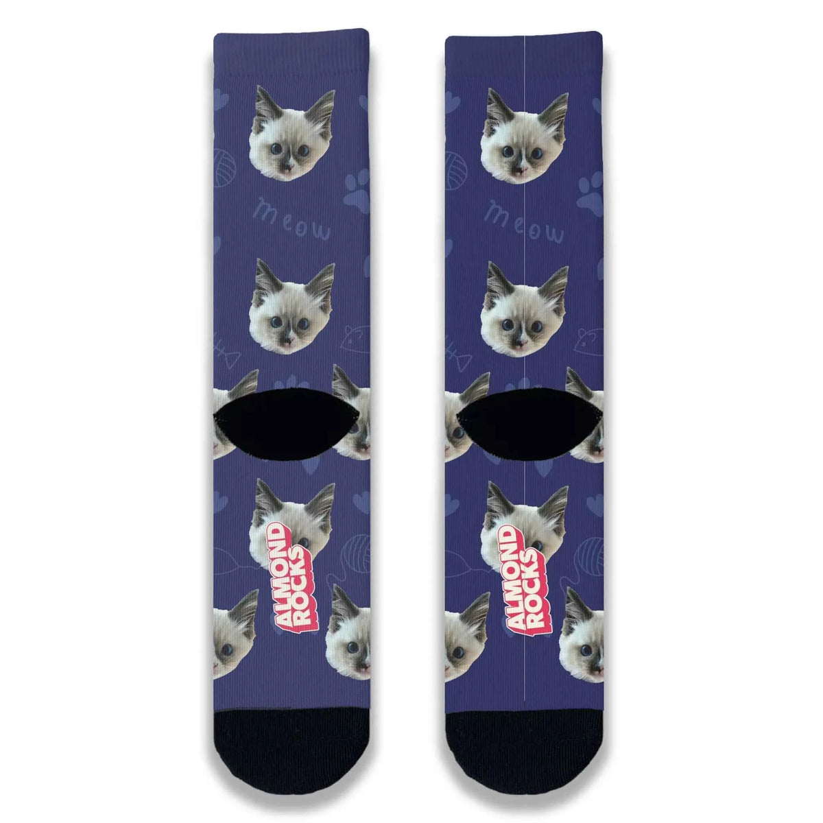 Cat Dad Personalised Socks