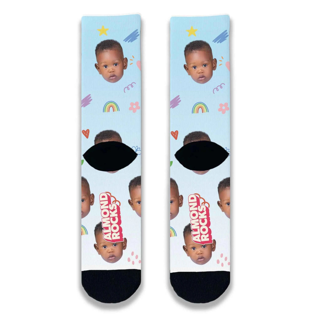 Love you Mummy Personalised Face Socks