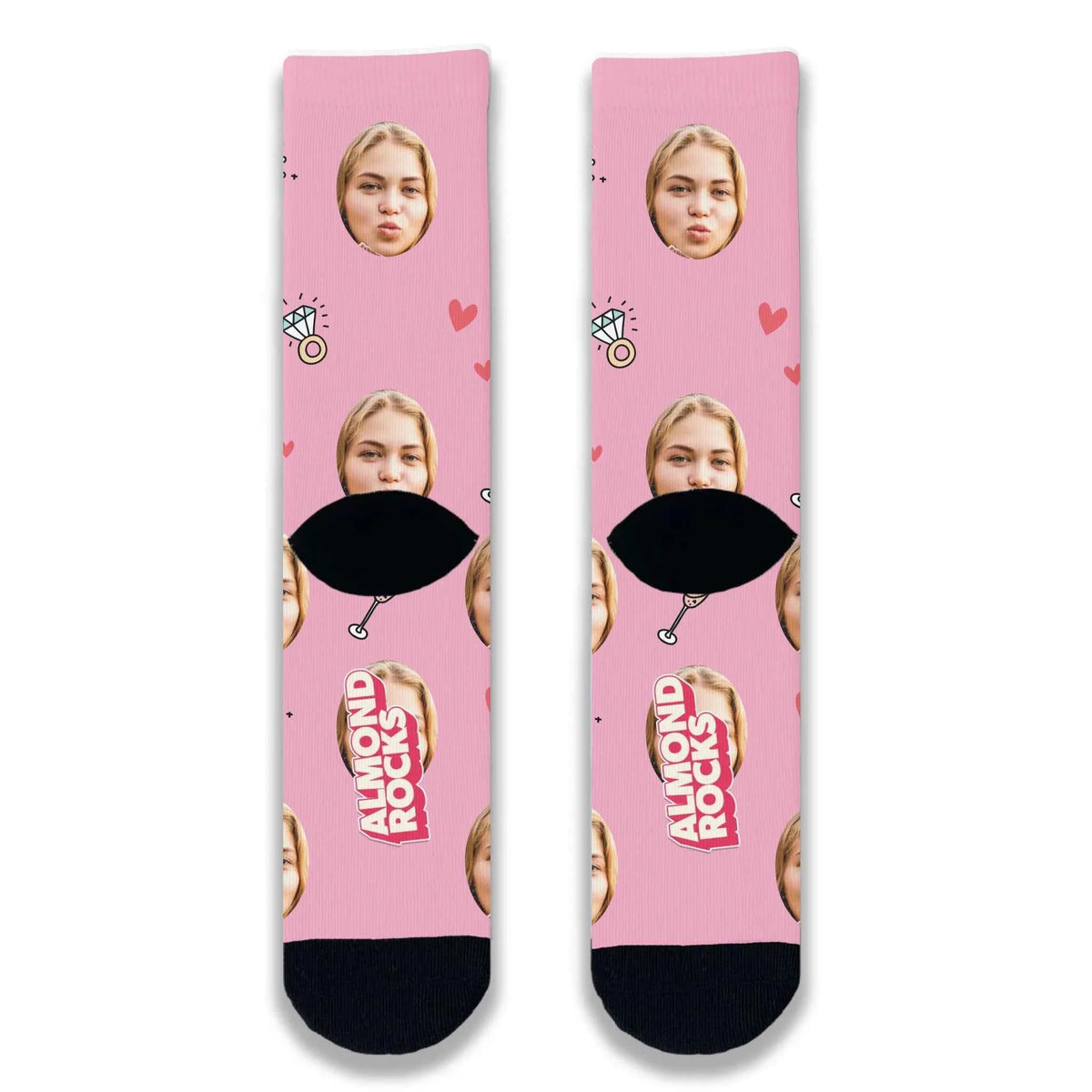 Hen Do Personalised Face Socks