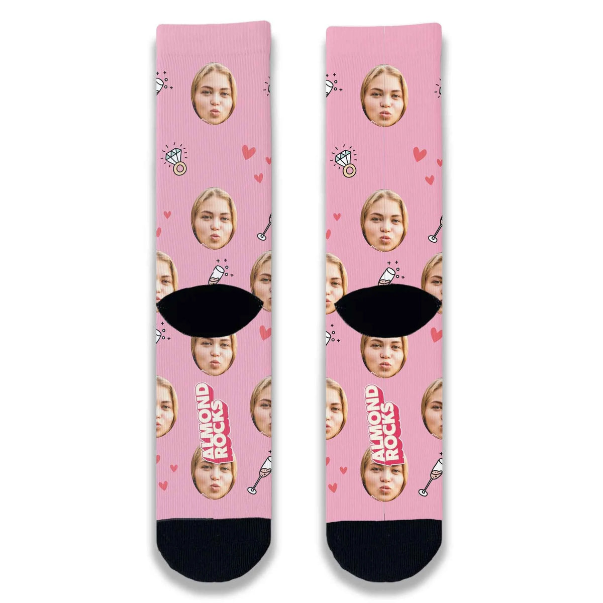 Hen Do Personalised Face Socks