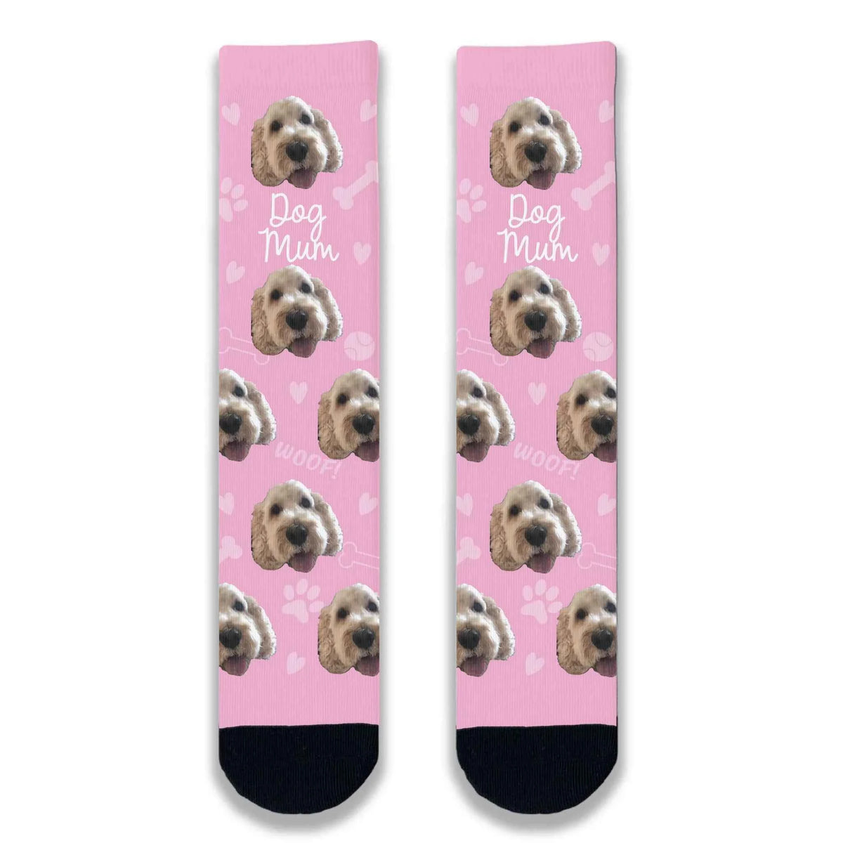 Dog Mum Personalised Socks
