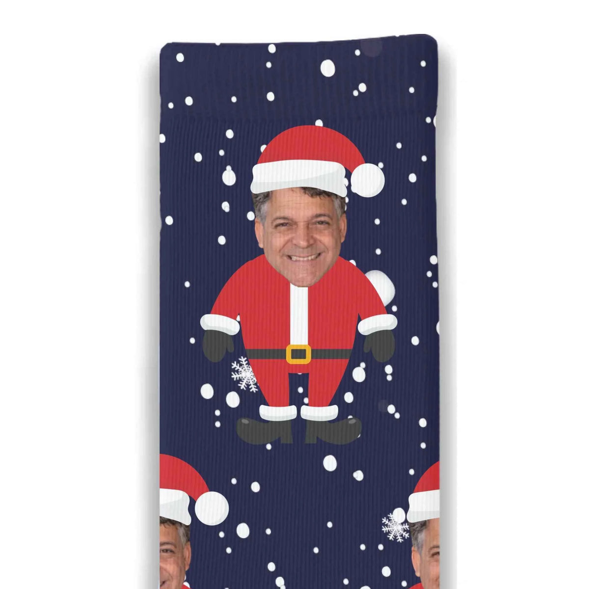 Santa Personalised Face Socks