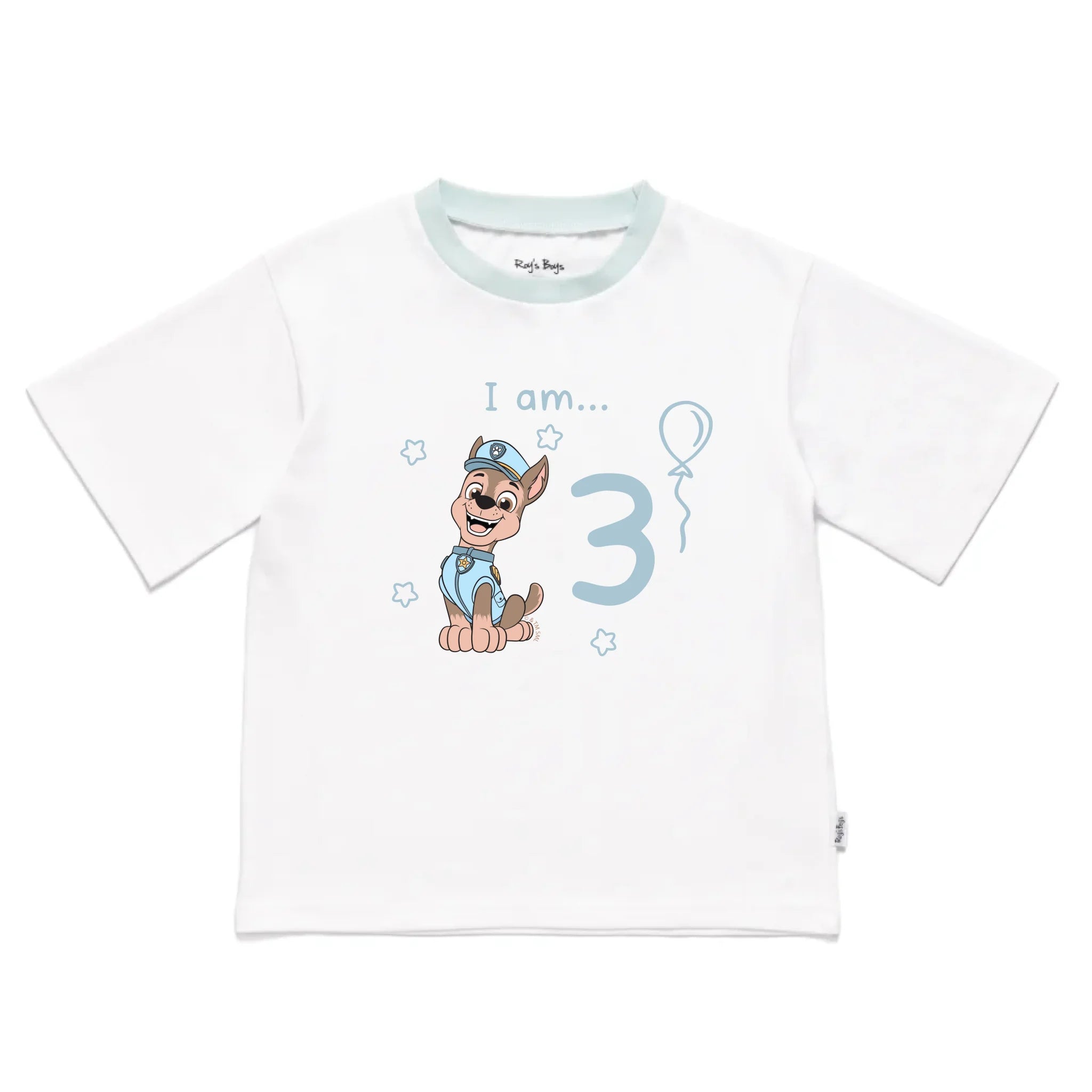 Roys_Boys_Pyjamas_Blank_Short_Sleeve_Tee_front