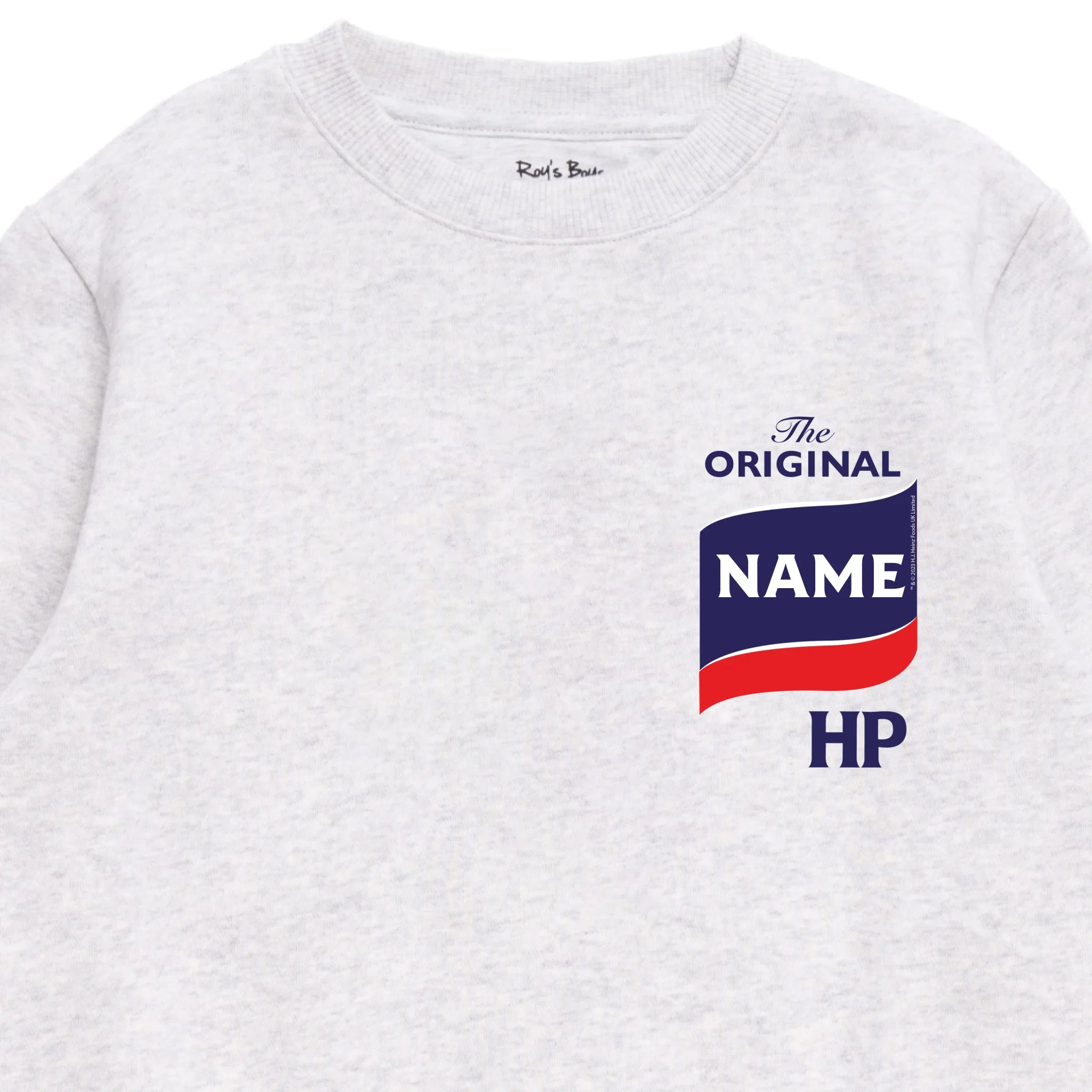Personalised HP Sauce Adult Sweatshirt