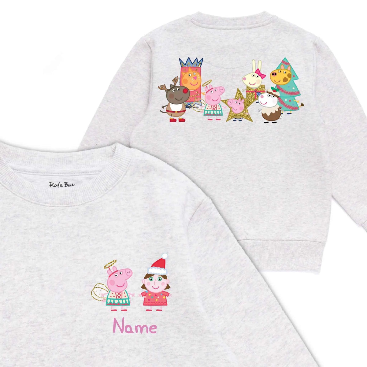 Personalised Person Christmas Peppa Pig Kids&