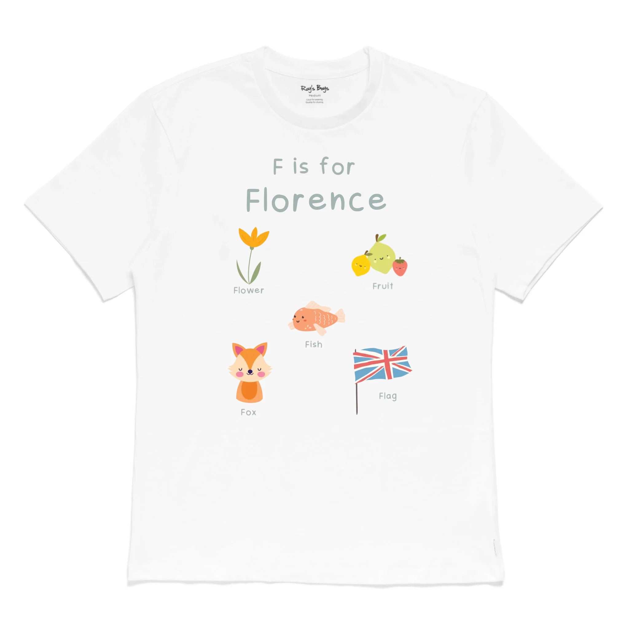 Roys Boys White T-Shirt Imagery_0000_Mens Front