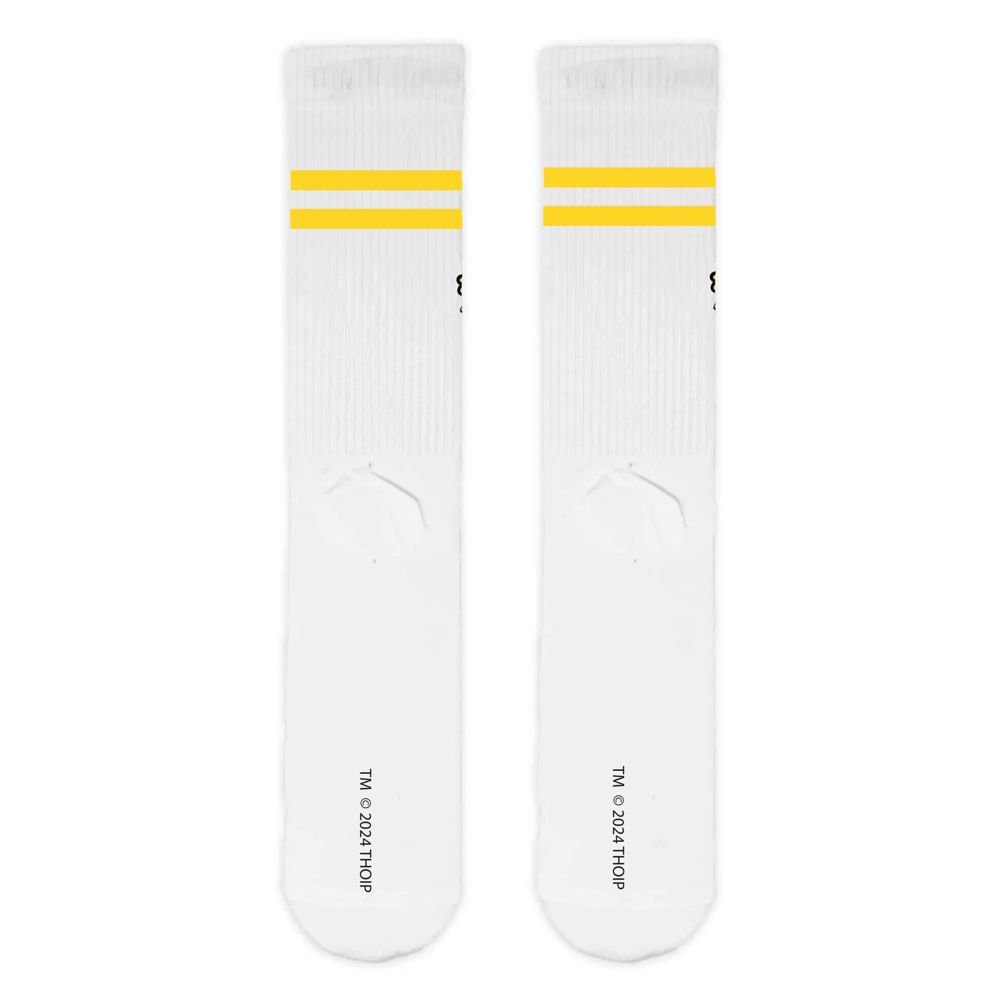 Personalised Mr. Men Football Slogan Adult Sports Socks