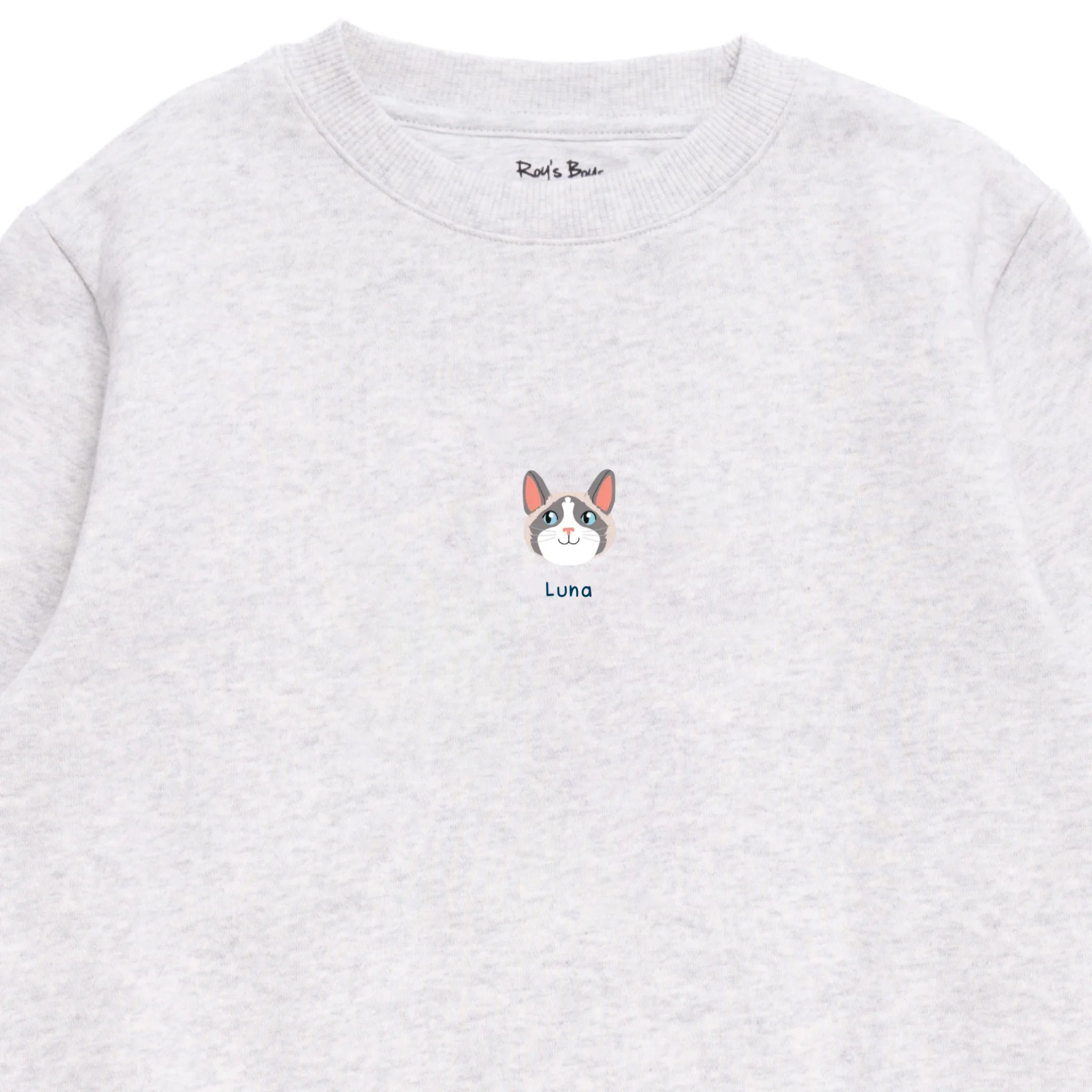 Personalised Build Your Own Cat Adult Sweatshirt