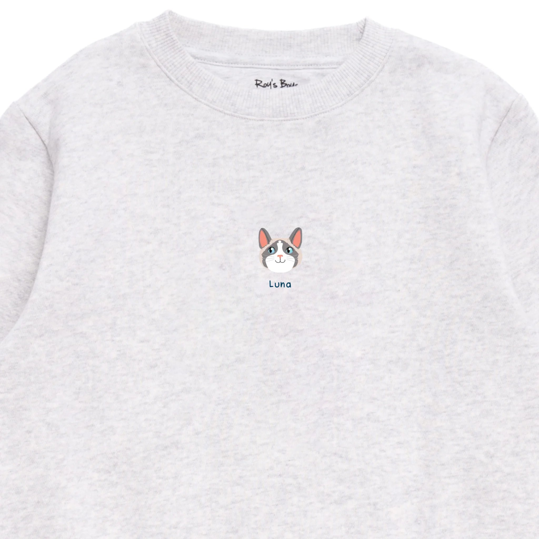 Personalised Build Your Own Cat Adult Sweatshirt