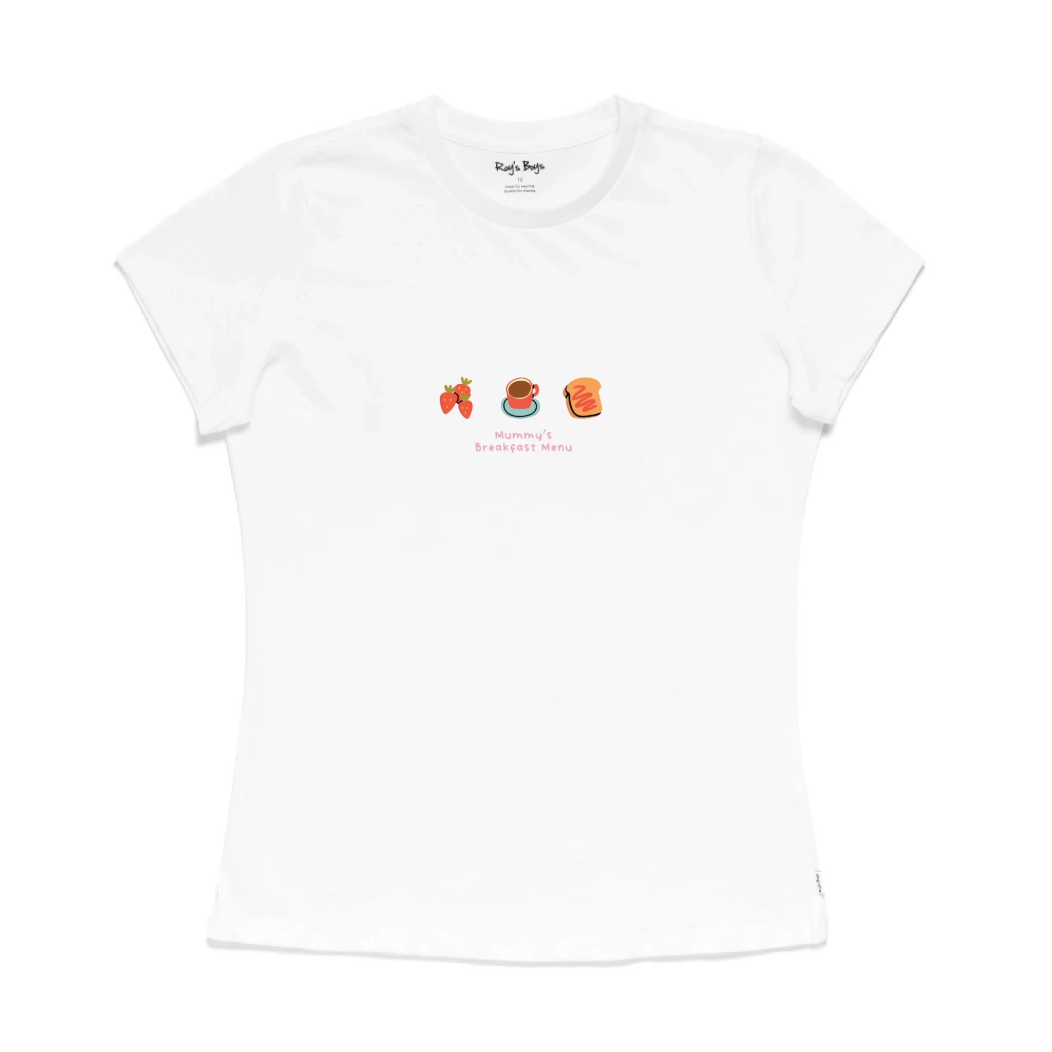 Roys Boys White T-Shirt Imagery_0004_Womens Front
