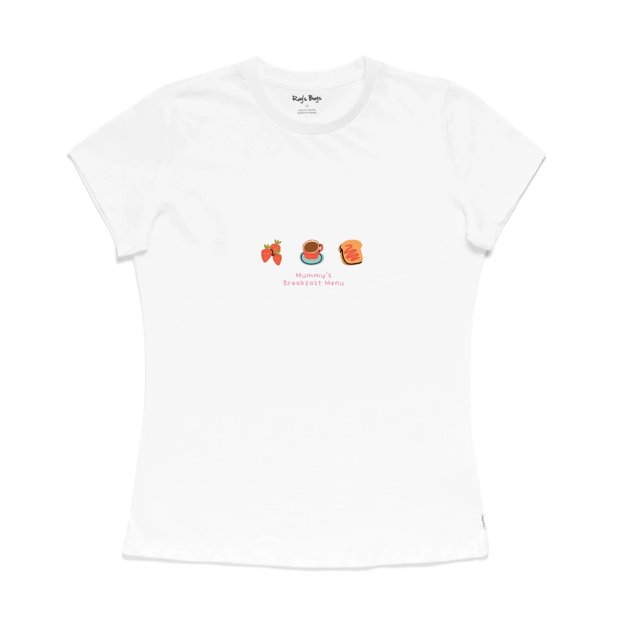Roys Boys White T-Shirt Imagery_0004_Womens Front