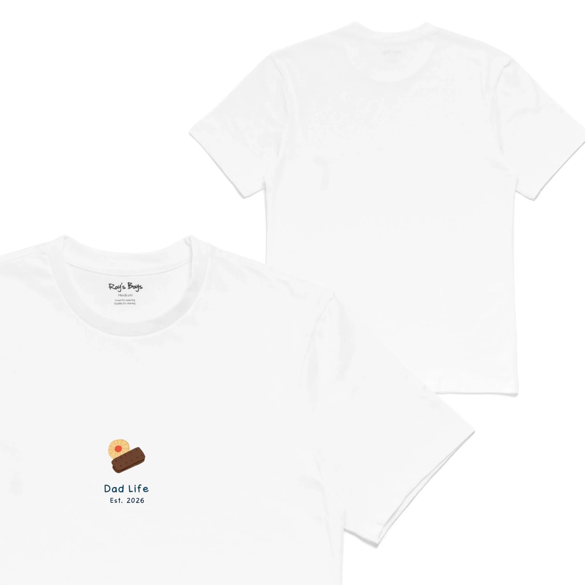 Roys Boys White T-Shirt Imagery_0001_Mens Back both-01