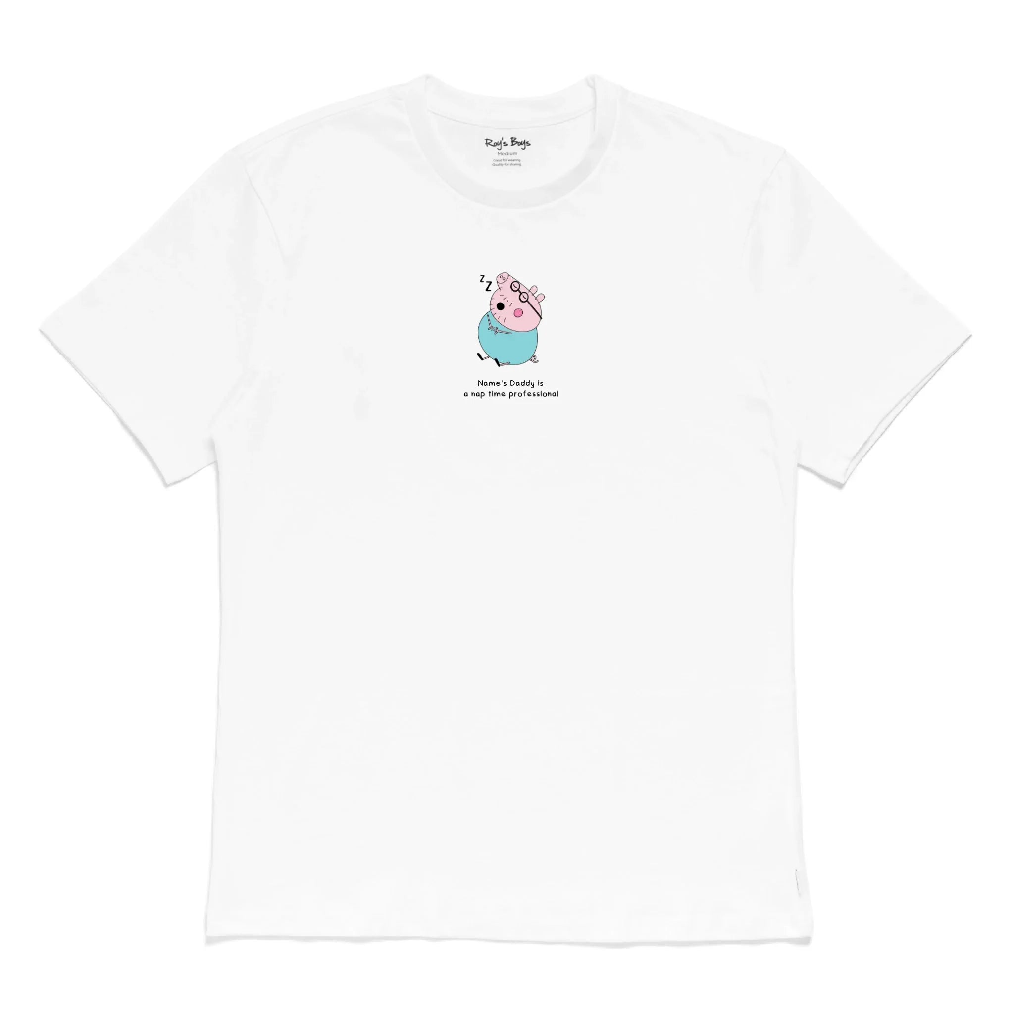 Roys Boys White T-Shirt Imagery_0000_Mens Front
