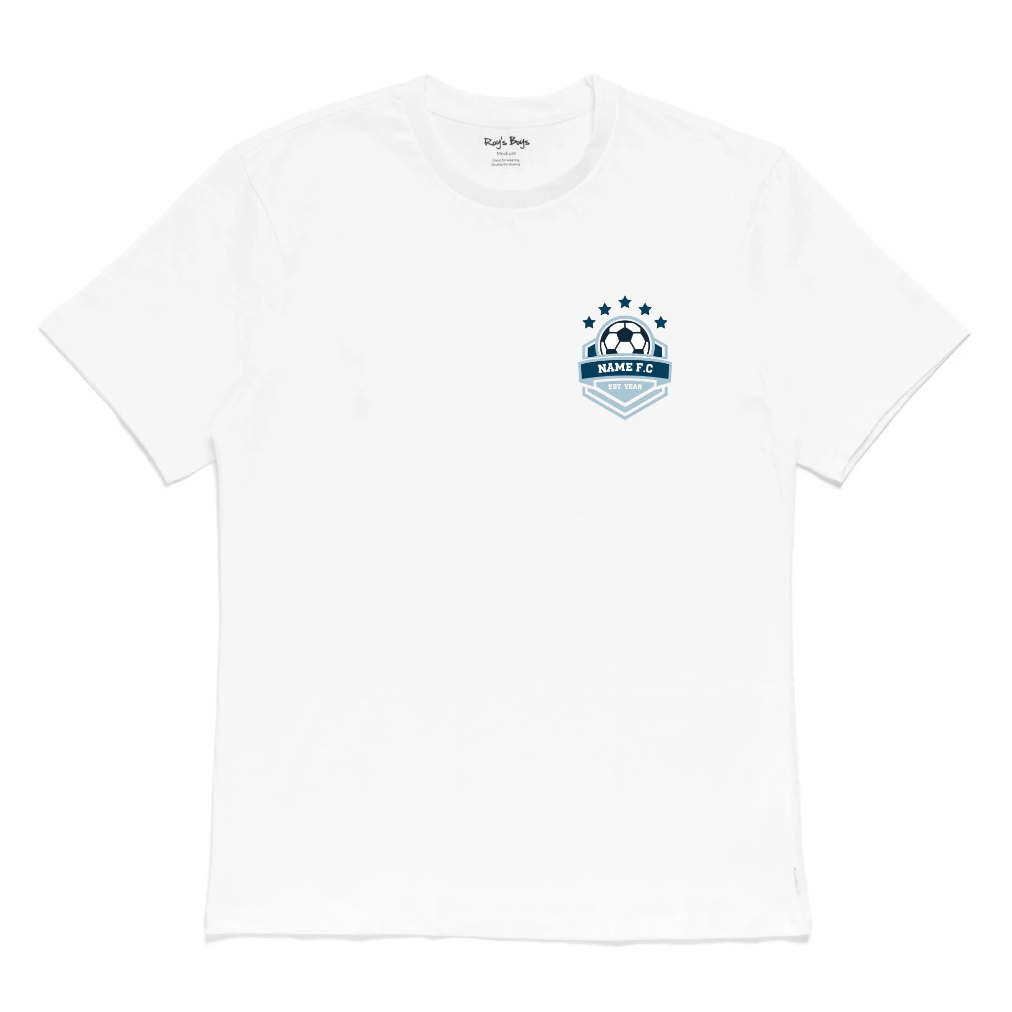 Roys Boys White T-Shirt Imagery_0000_Mens Front