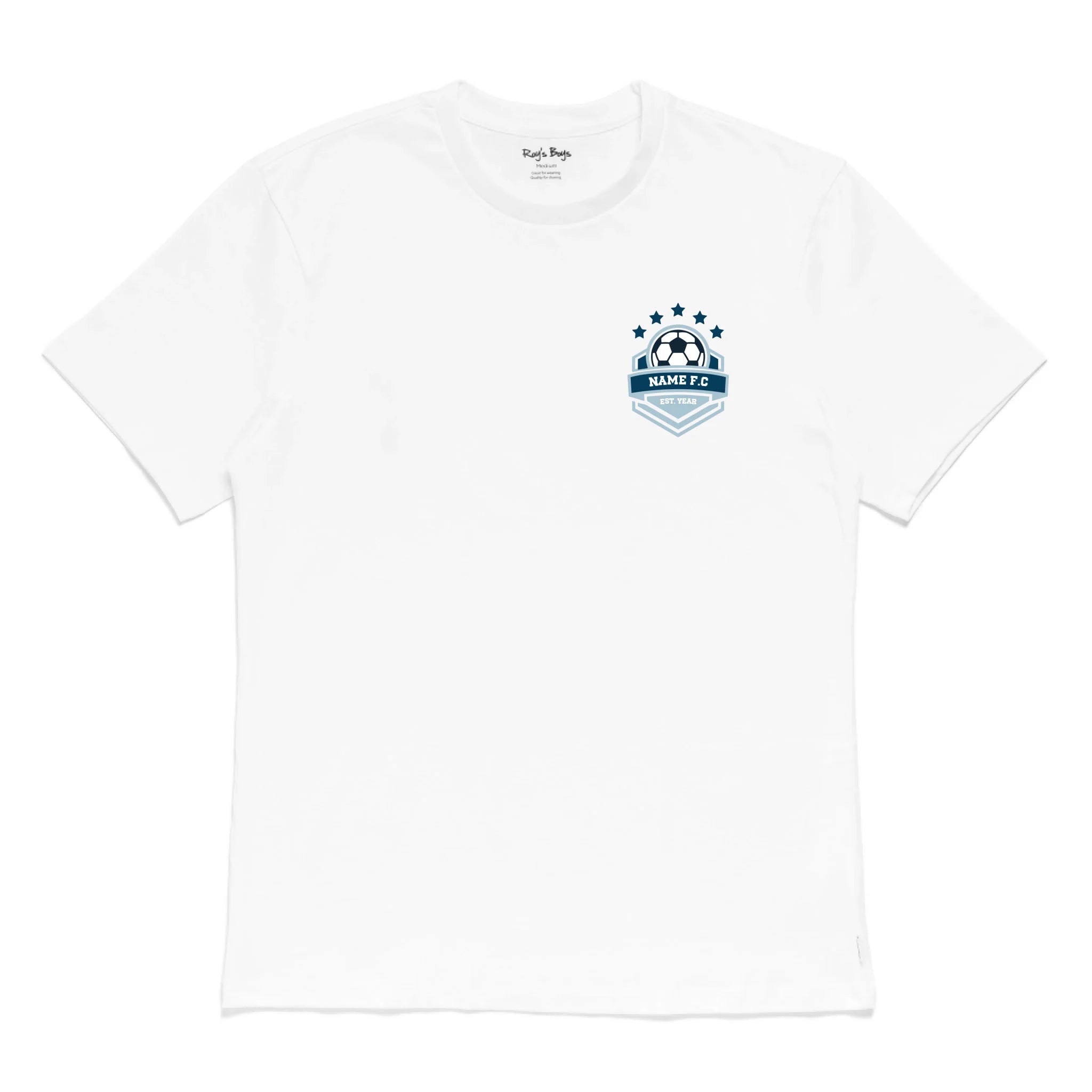 Roys Boys White T-Shirt Imagery_0000_Mens Front