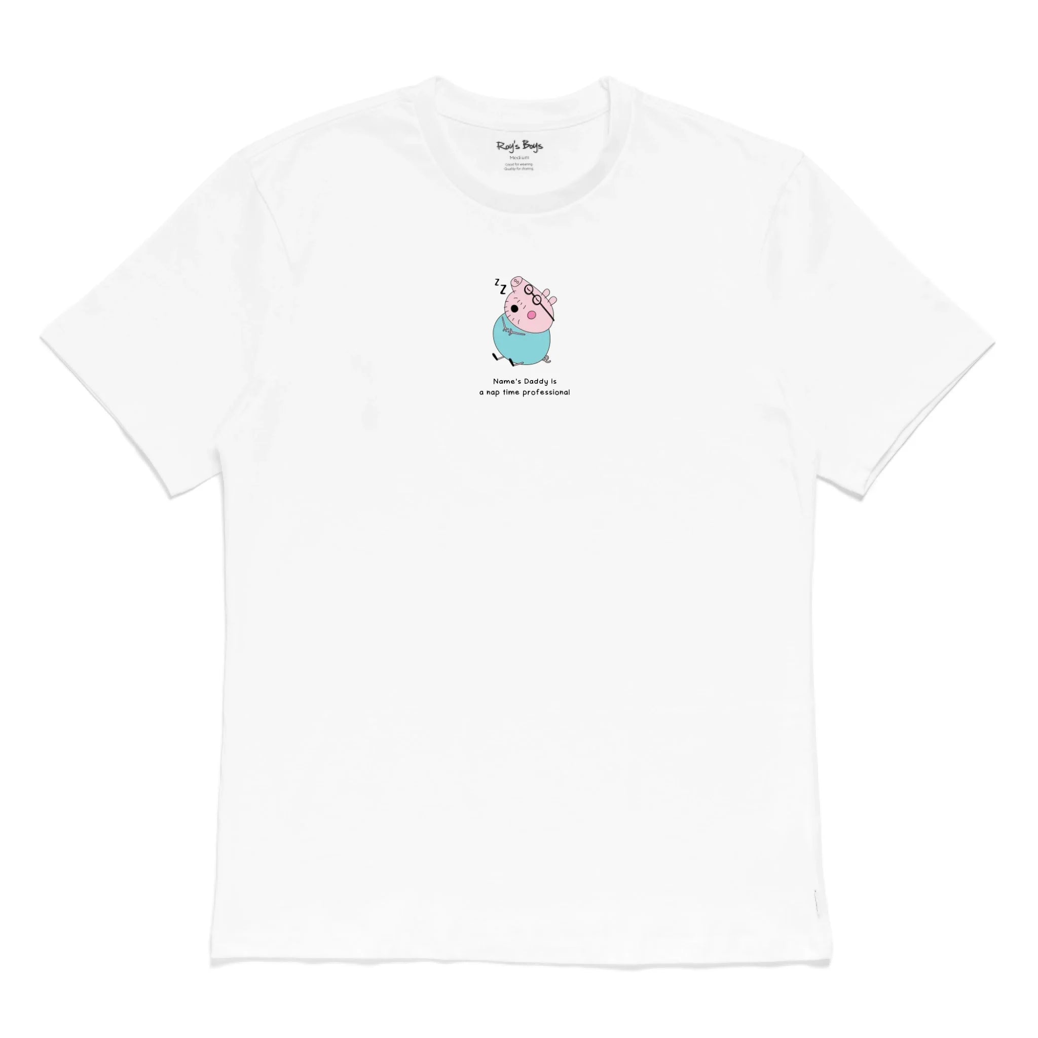 Roys Boys White T-Shirt Imagery_0000_Mens Front