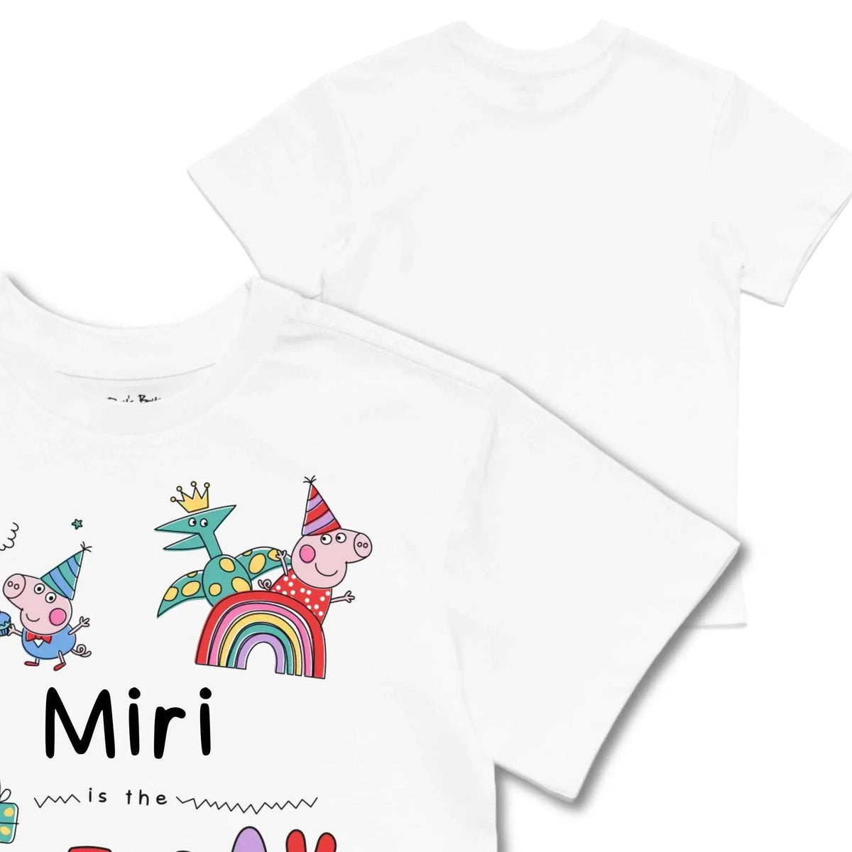 Personalised Peppa Pig Birthday Girl Kids&