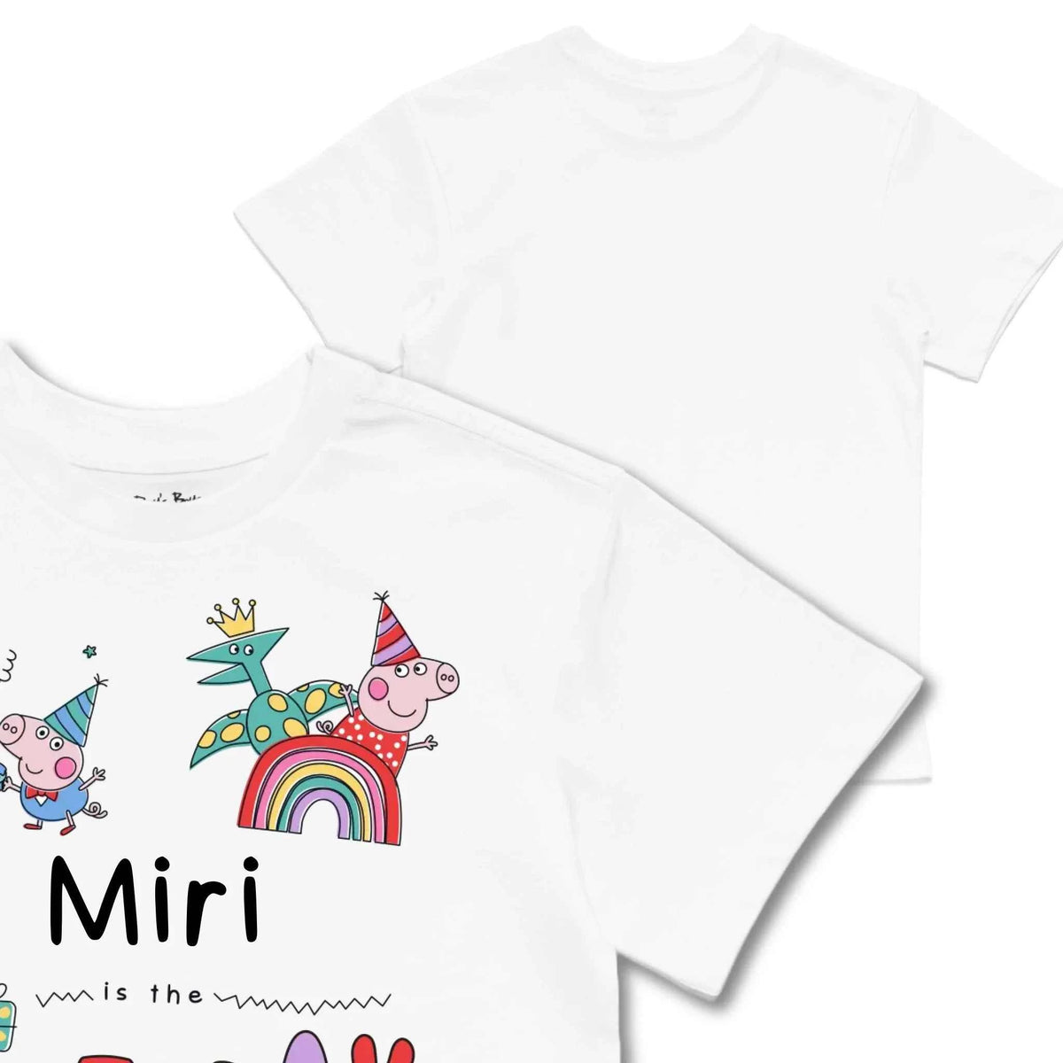 Personalised Peppa Pig Birthday Girl Kids&
