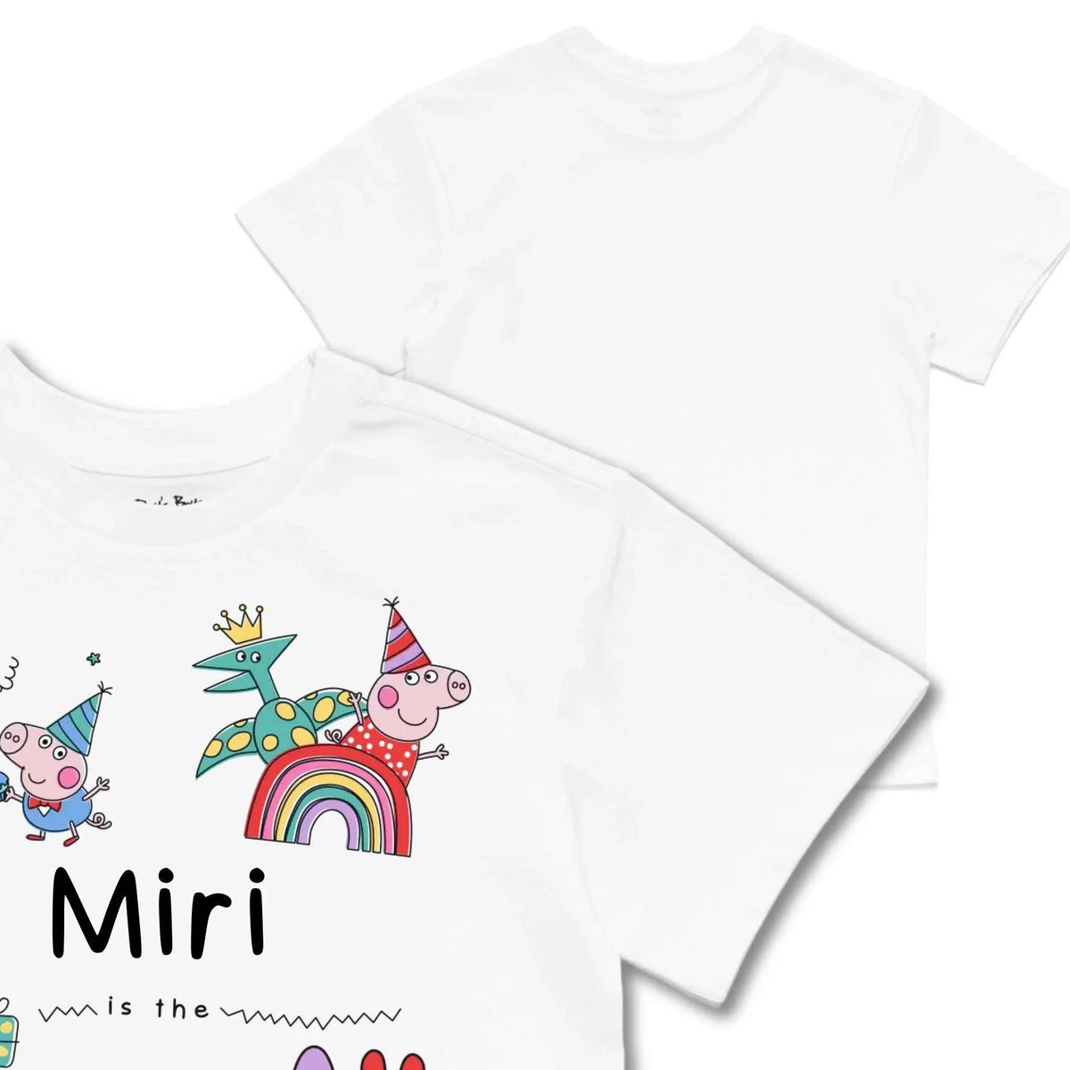 Personalised Peppa Pig Birthday Girl Kids&