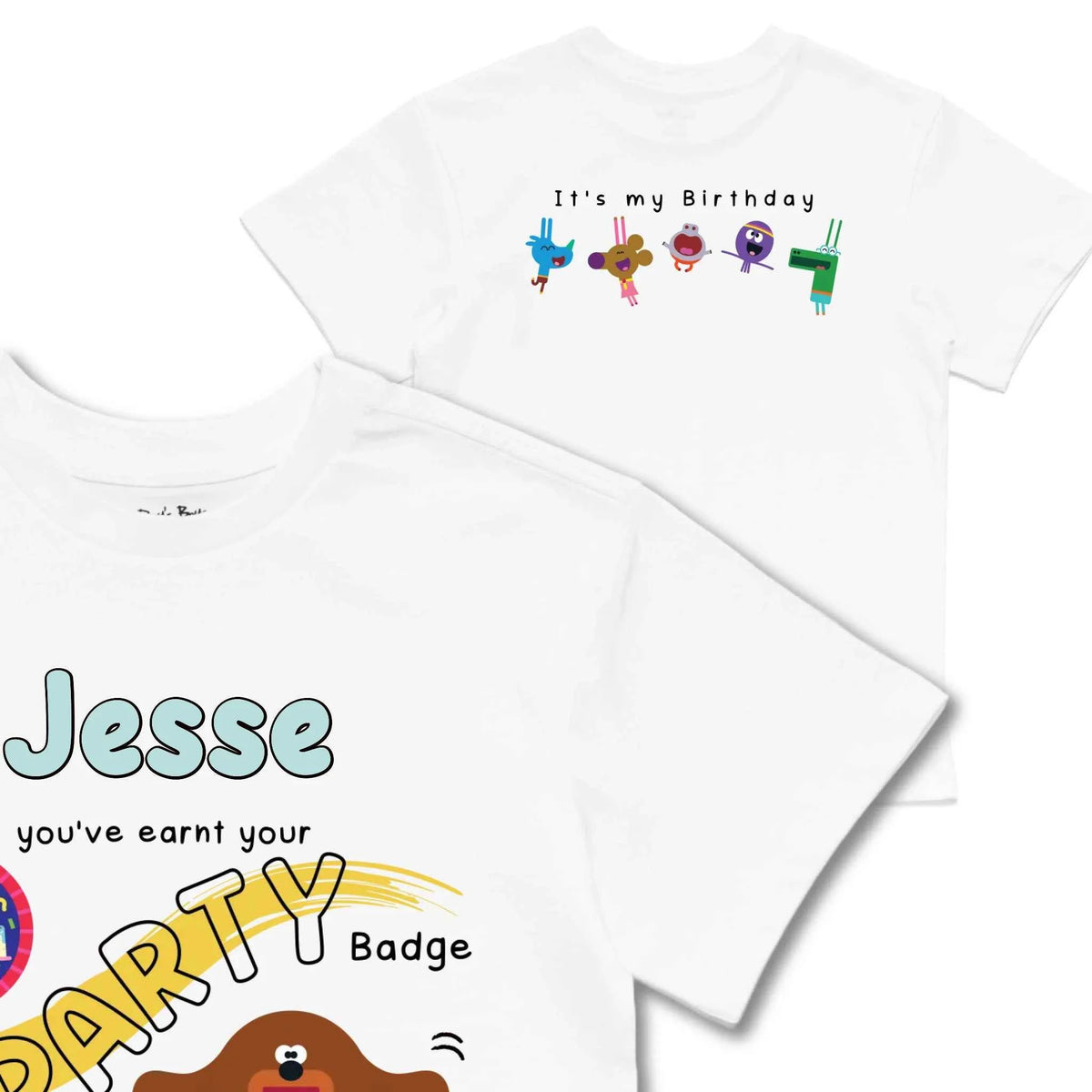 Personalised Hey Duggee Party Kids&