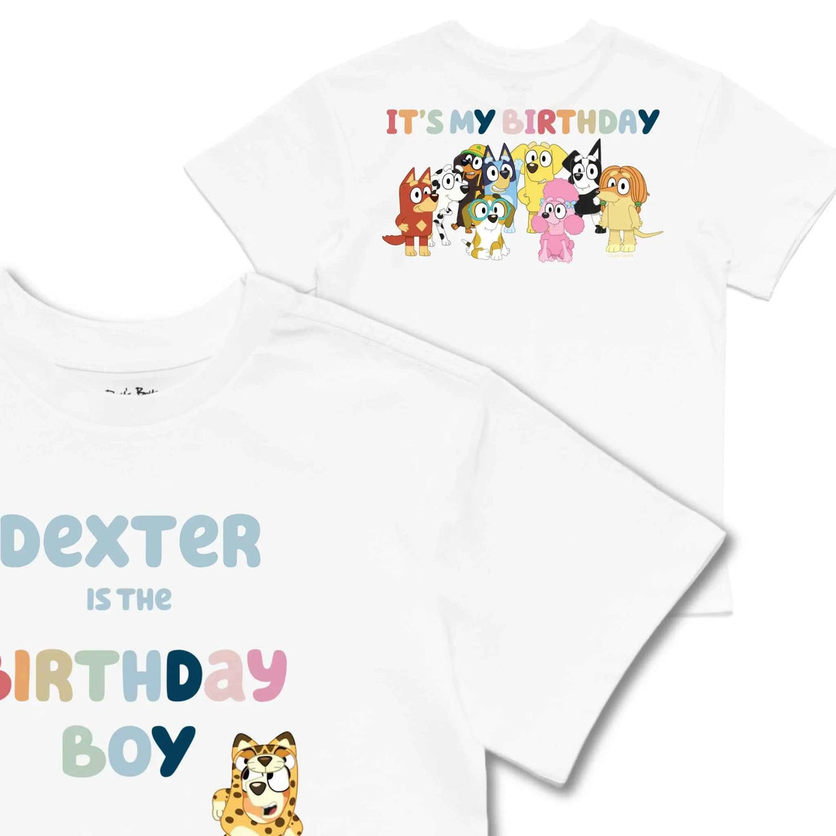 Personalised Bluey Birthday Boy Kids&