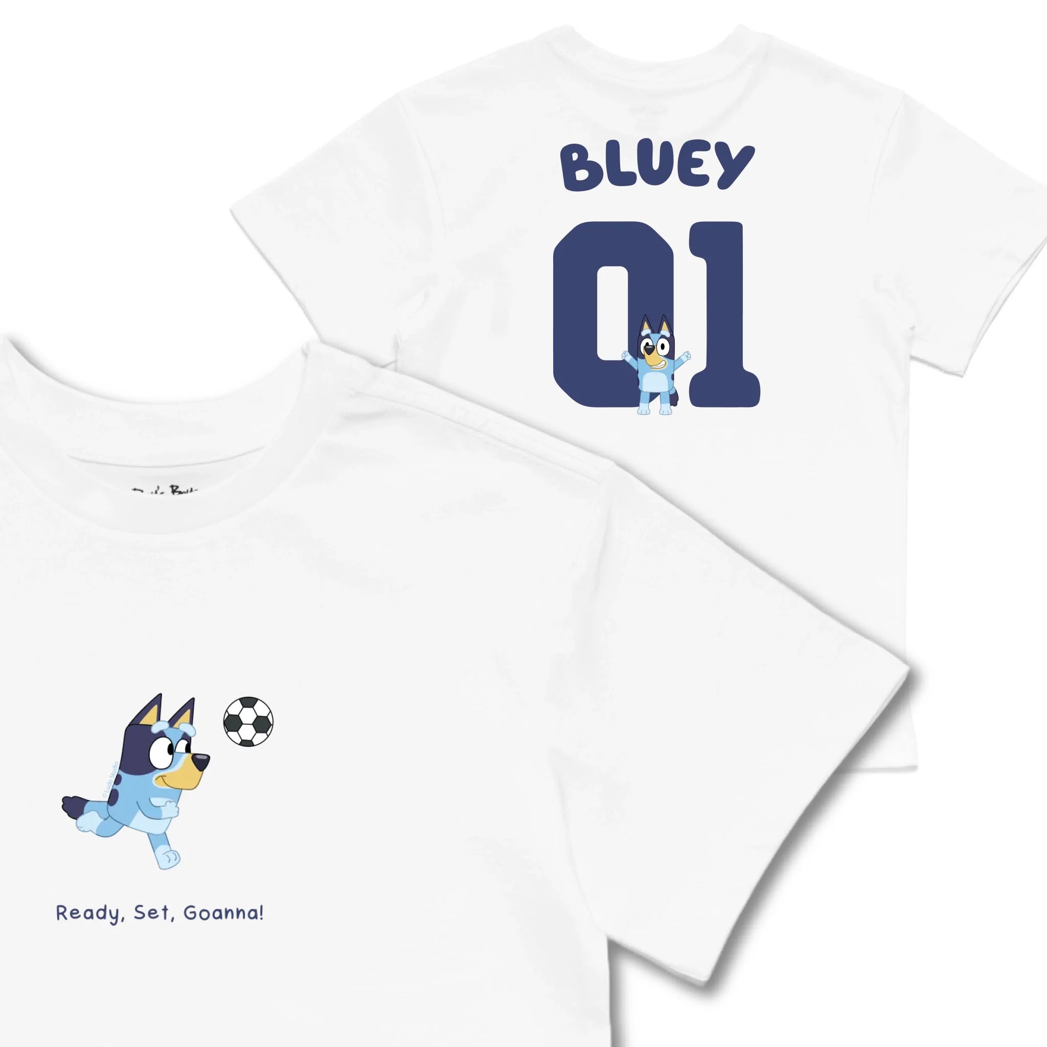 Kids TSHIRT Main Image Front and Back_White frontback back view