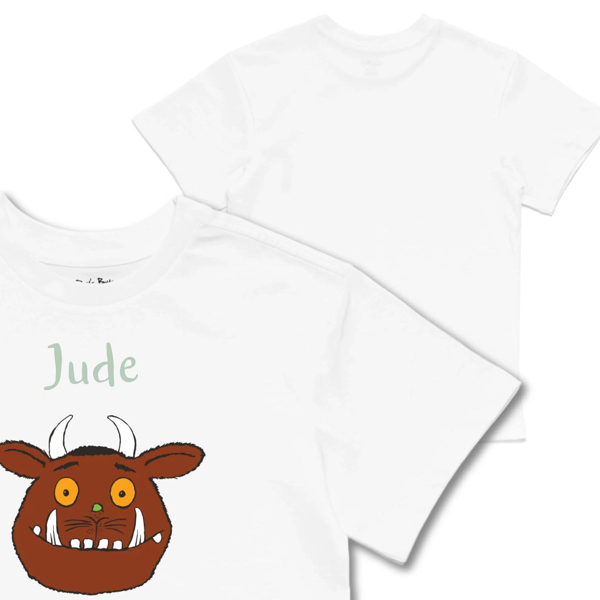 Kids TSHIRT Main Image Front and Back_white frontback front crop