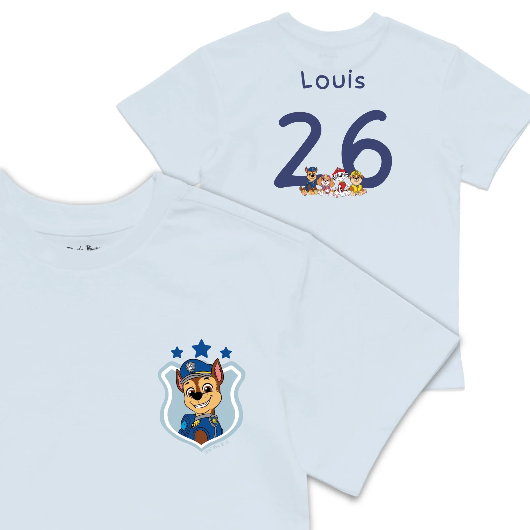 Roys Boys blue T-Shirt Imagery_0008_Older Kids front back