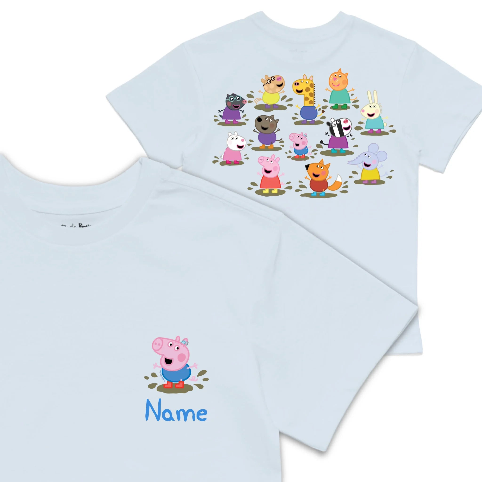 Roys Boys blue T-Shirt Imagery_0008_Older Kids front back