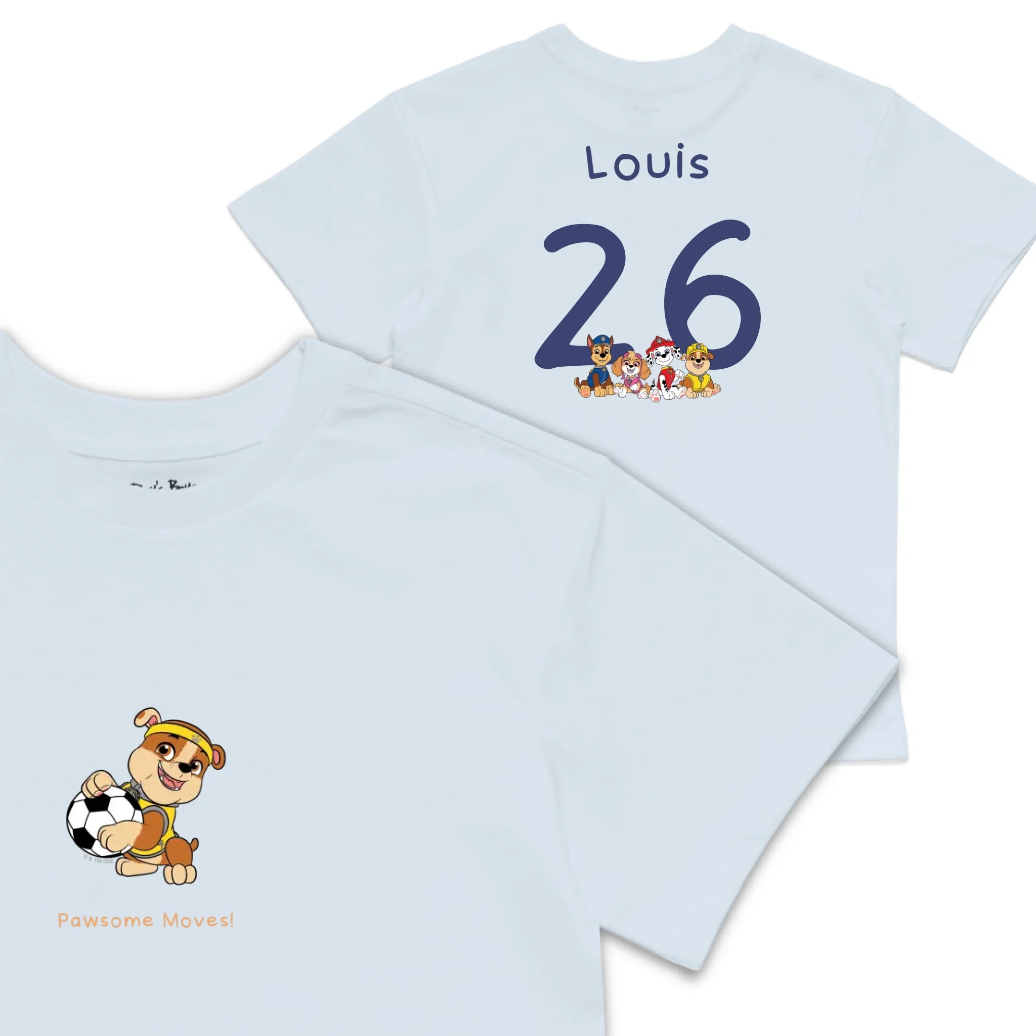 Roys Boys blue T-Shirt Imagery_0008_Older Kids front back