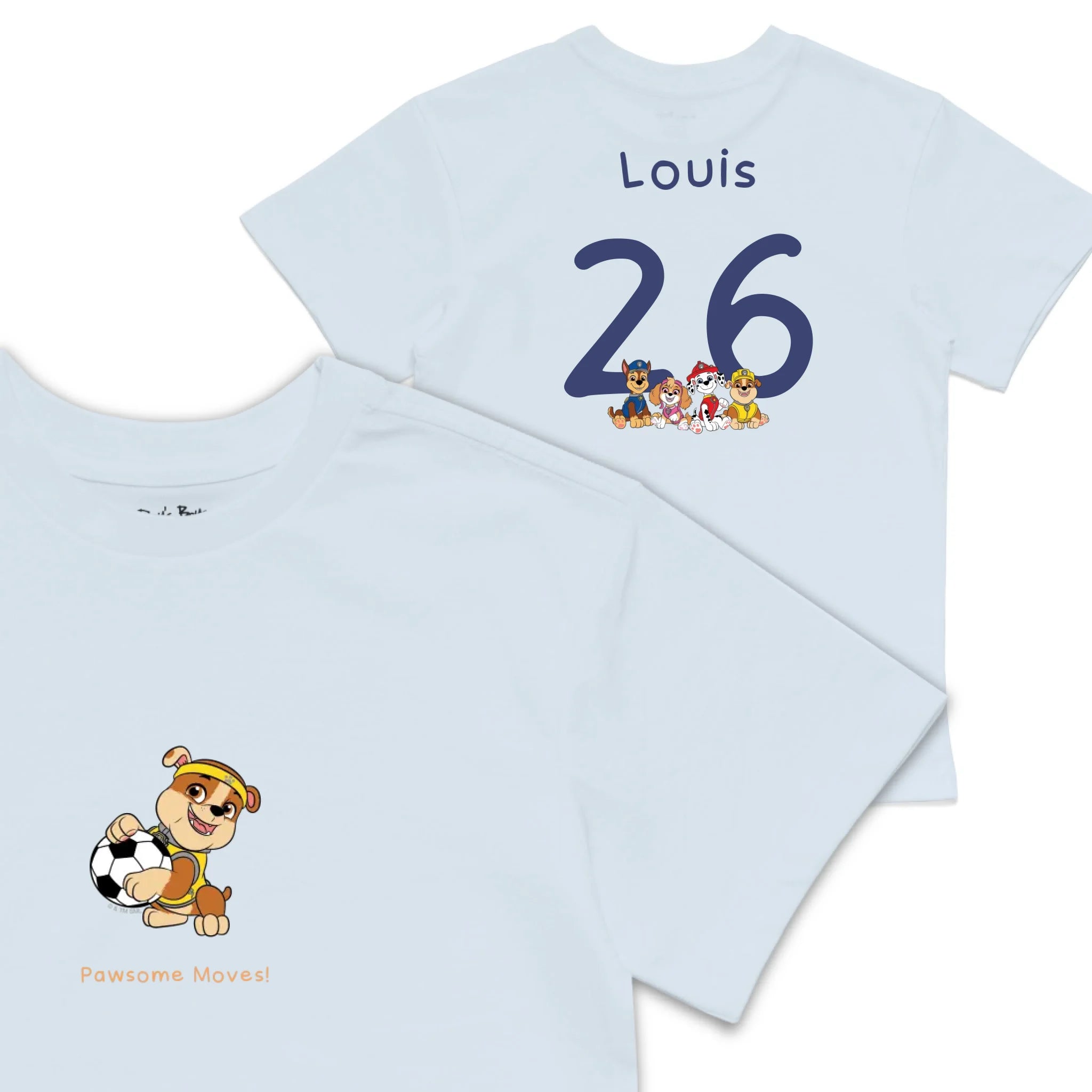 Roys Boys blue T-Shirt Imagery_0008_Older Kids front back