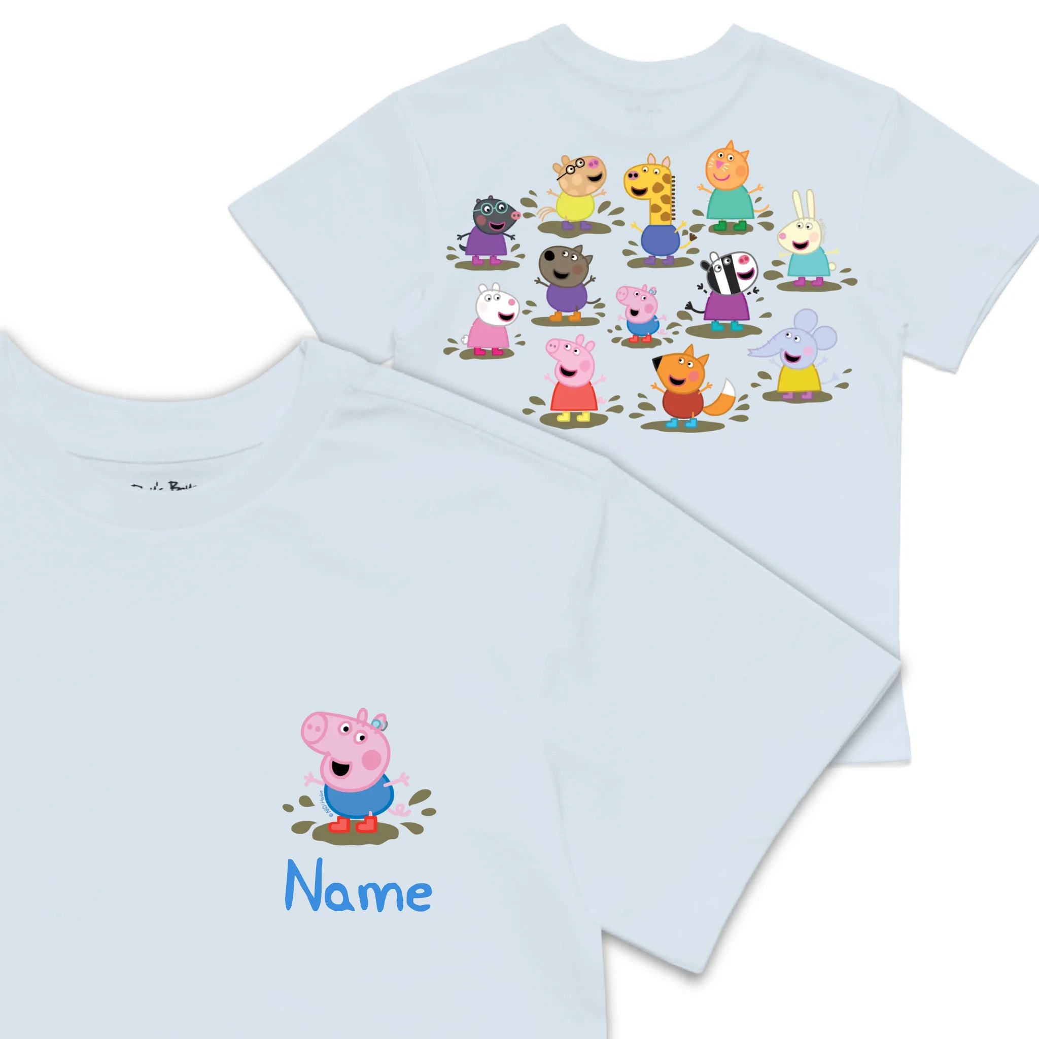 Roys Boys blue T-Shirt Imagery_0008_Older Kids front back