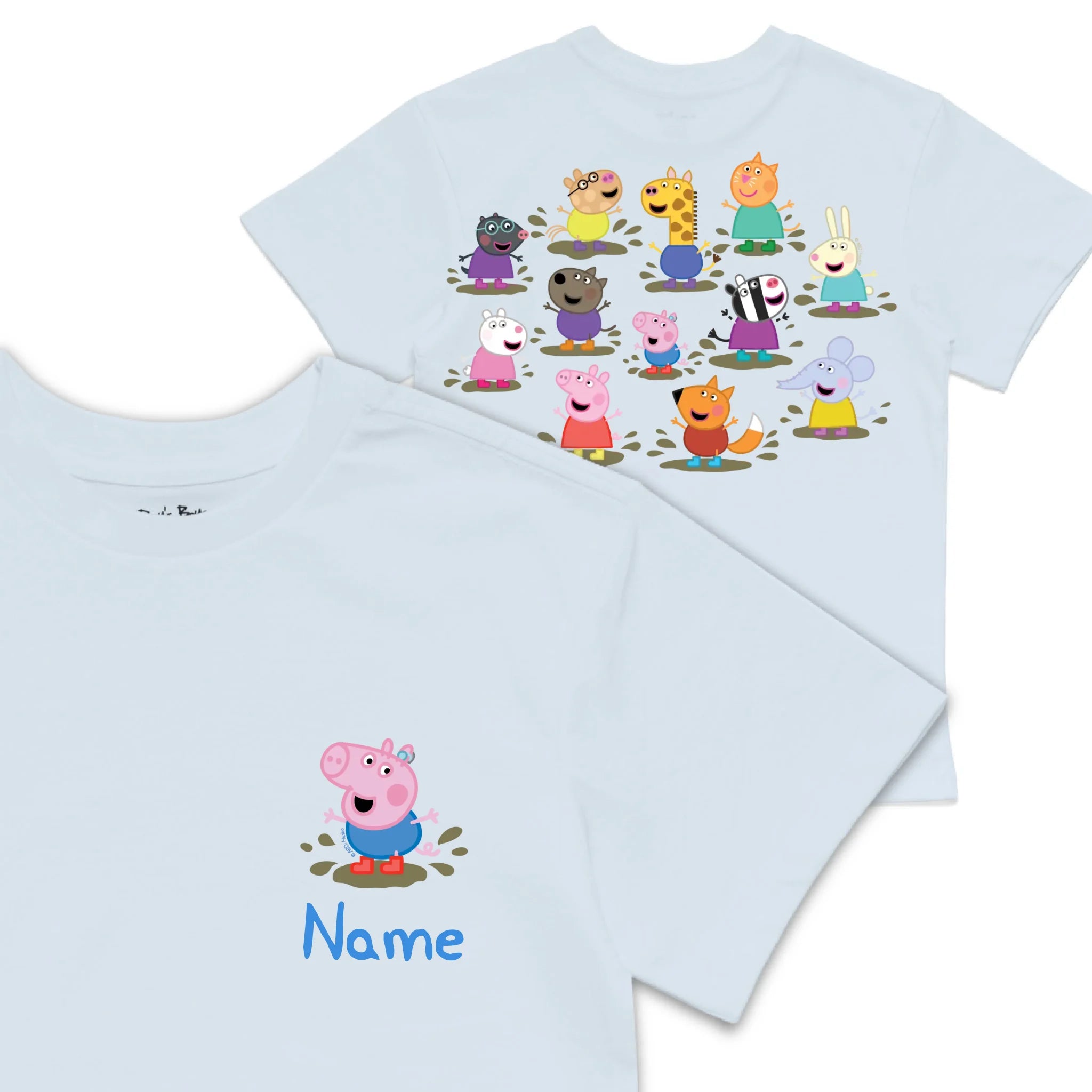 Roys Boys blue T-Shirt Imagery_0008_Older Kids front back