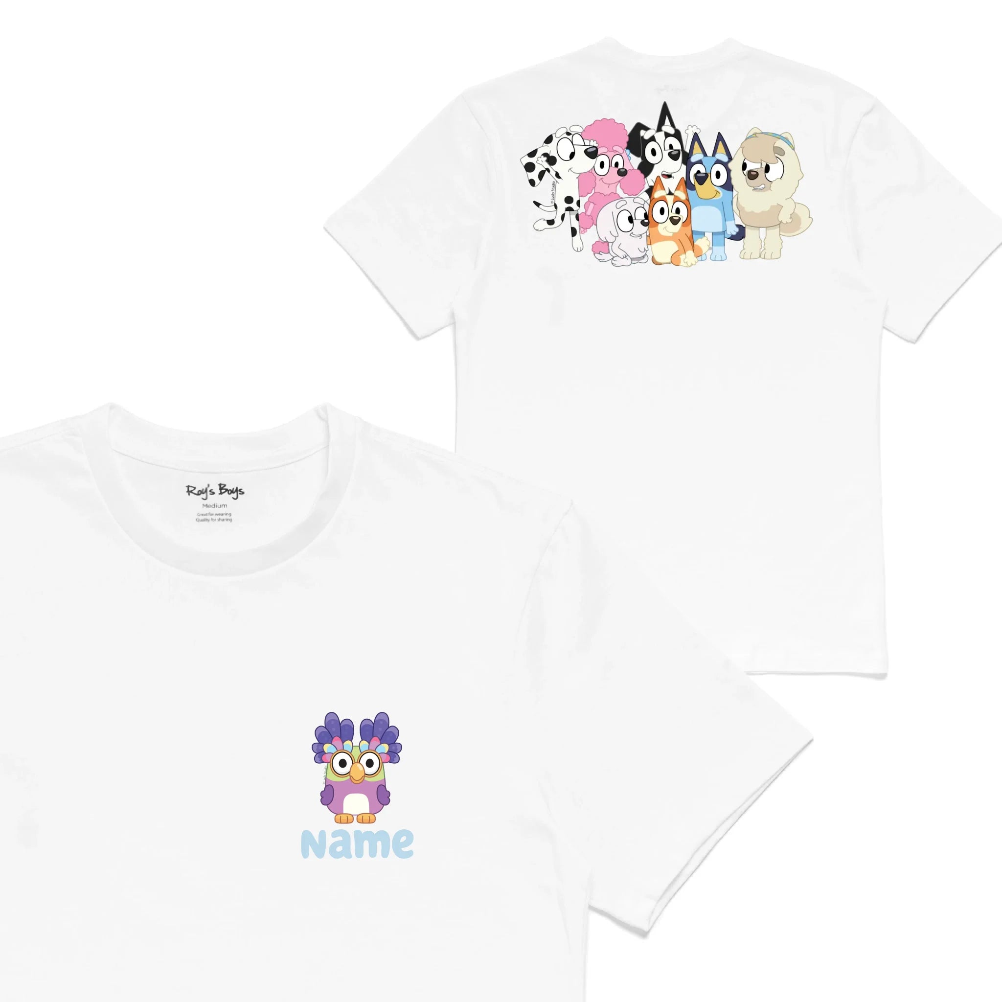 Roys Boys White T-Shirt Imagery_0001_Mens Back both-01