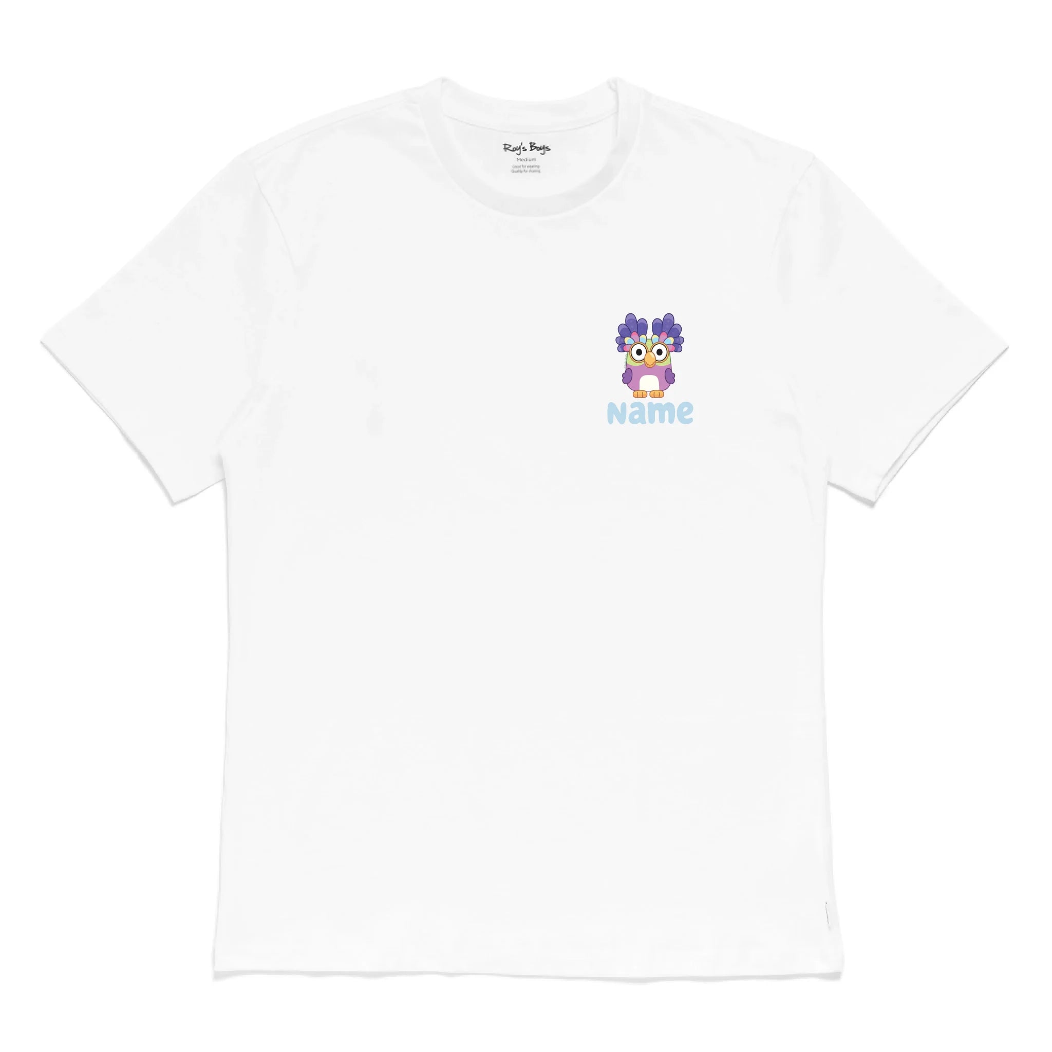 Roys Boys White T-Shirt Imagery_0000_Mens Front