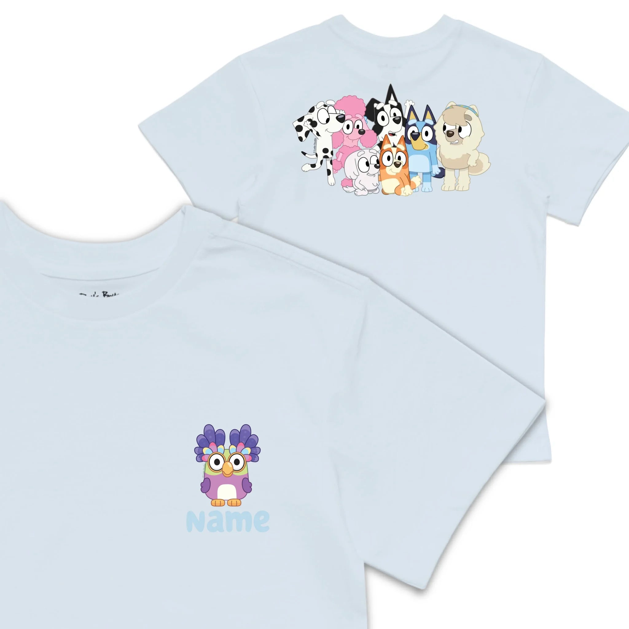 Roys Boys blue T-Shirt Imagery_0008_Older Kids front back