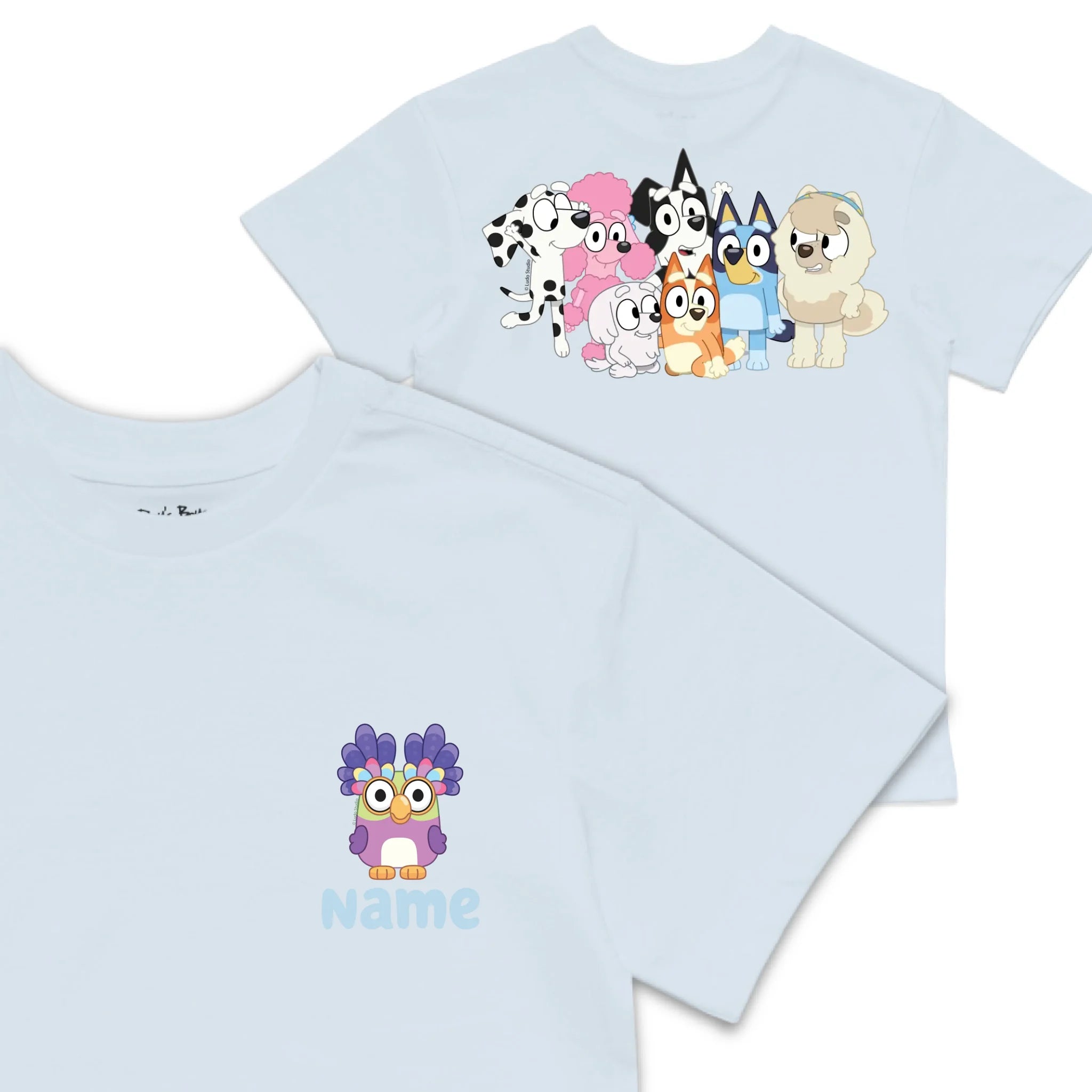 Roys Boys blue T-Shirt Imagery_0008_Older Kids front back