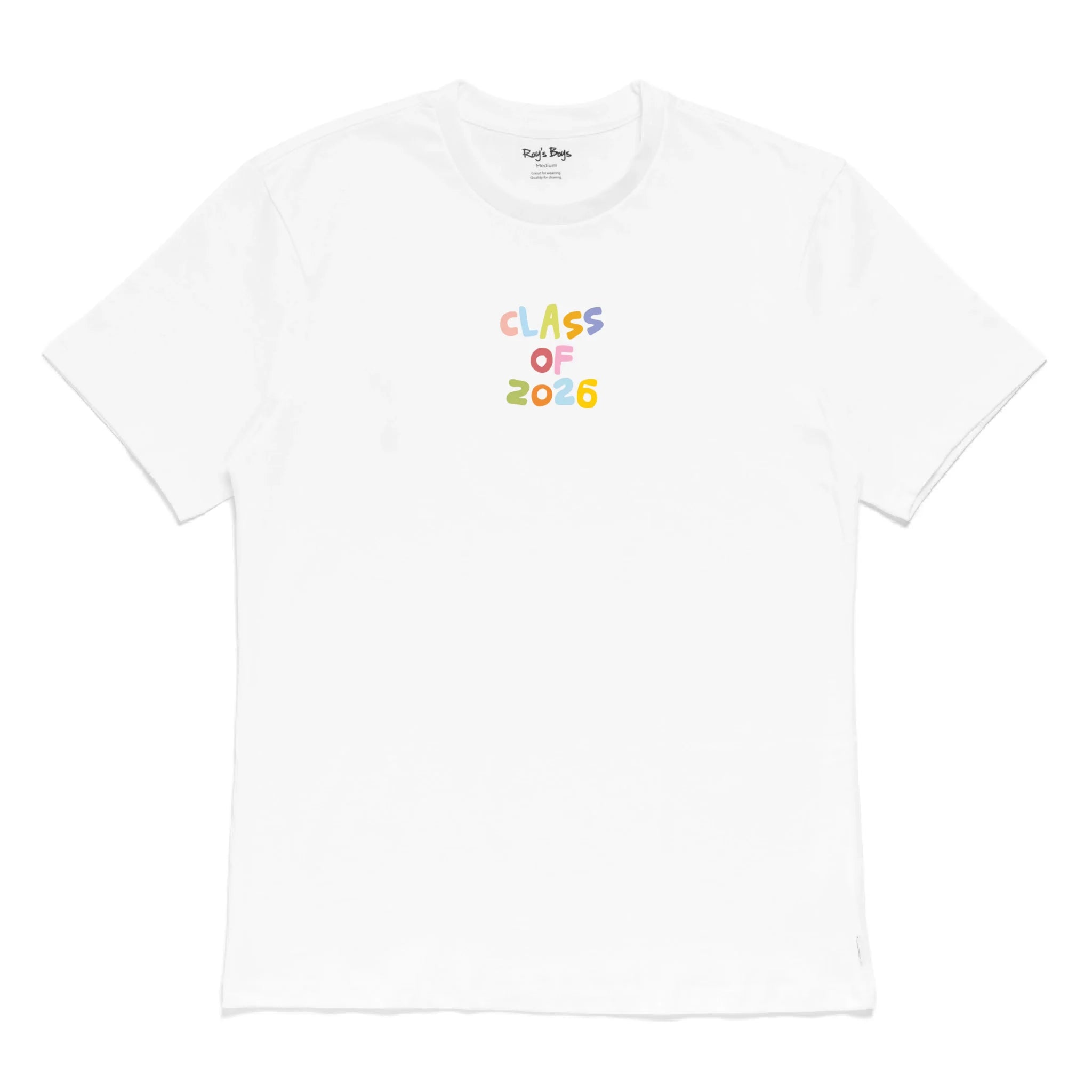 Roys Boys White T-Shirt Imagery_0000_Mens Front