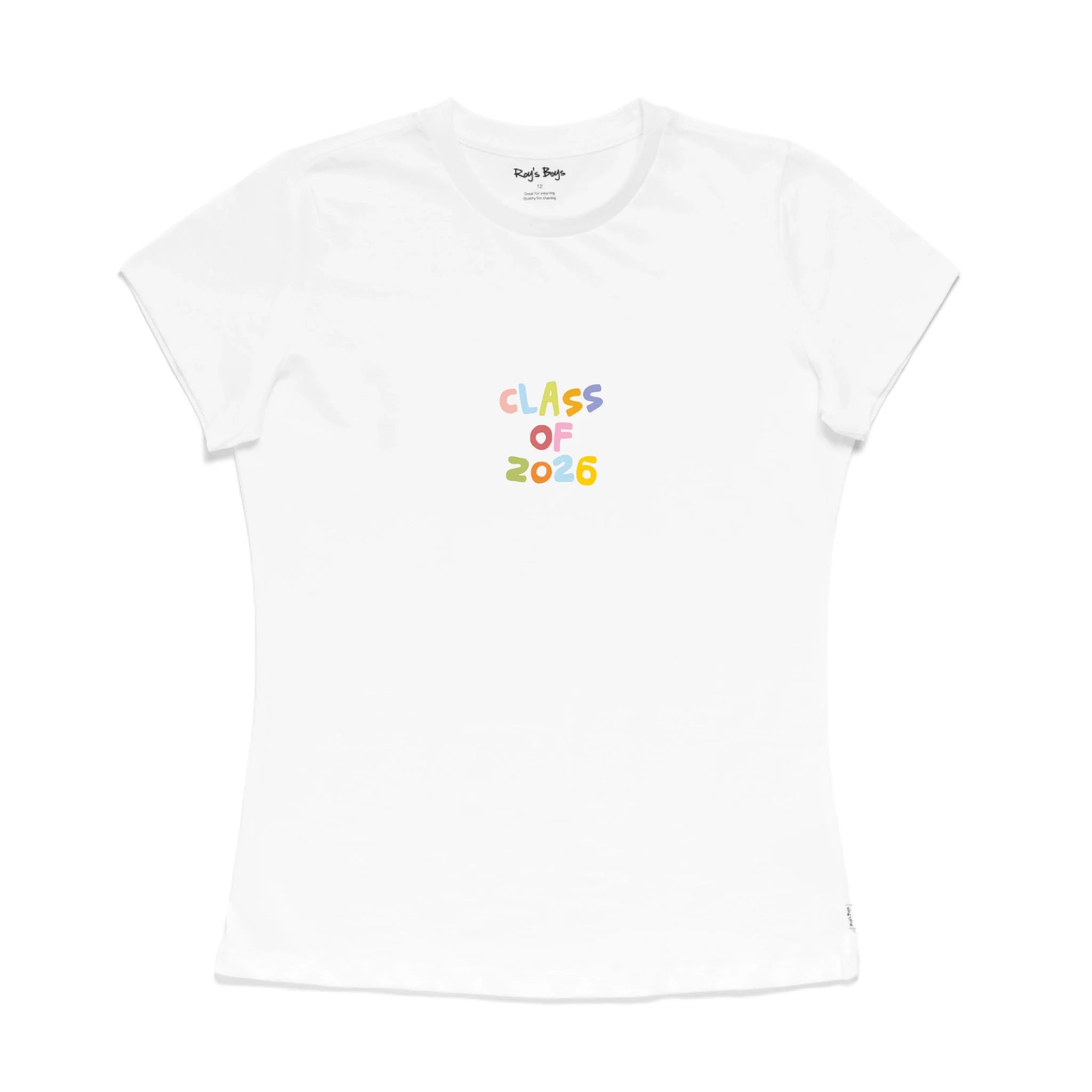 Roys Boys White T-Shirt Imagery_0004_Womens Front