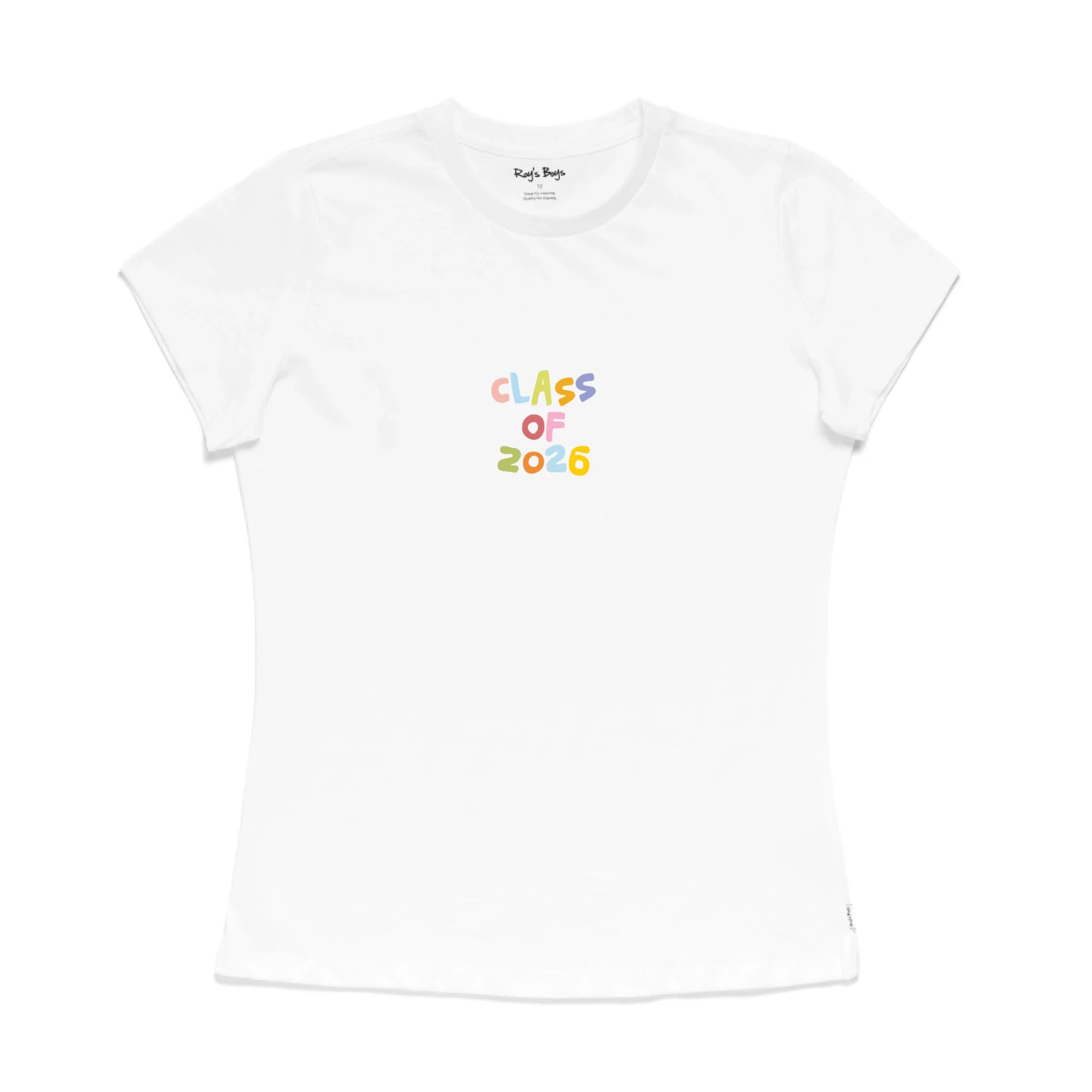 Roys Boys White T-Shirt Imagery_0004_Womens Front