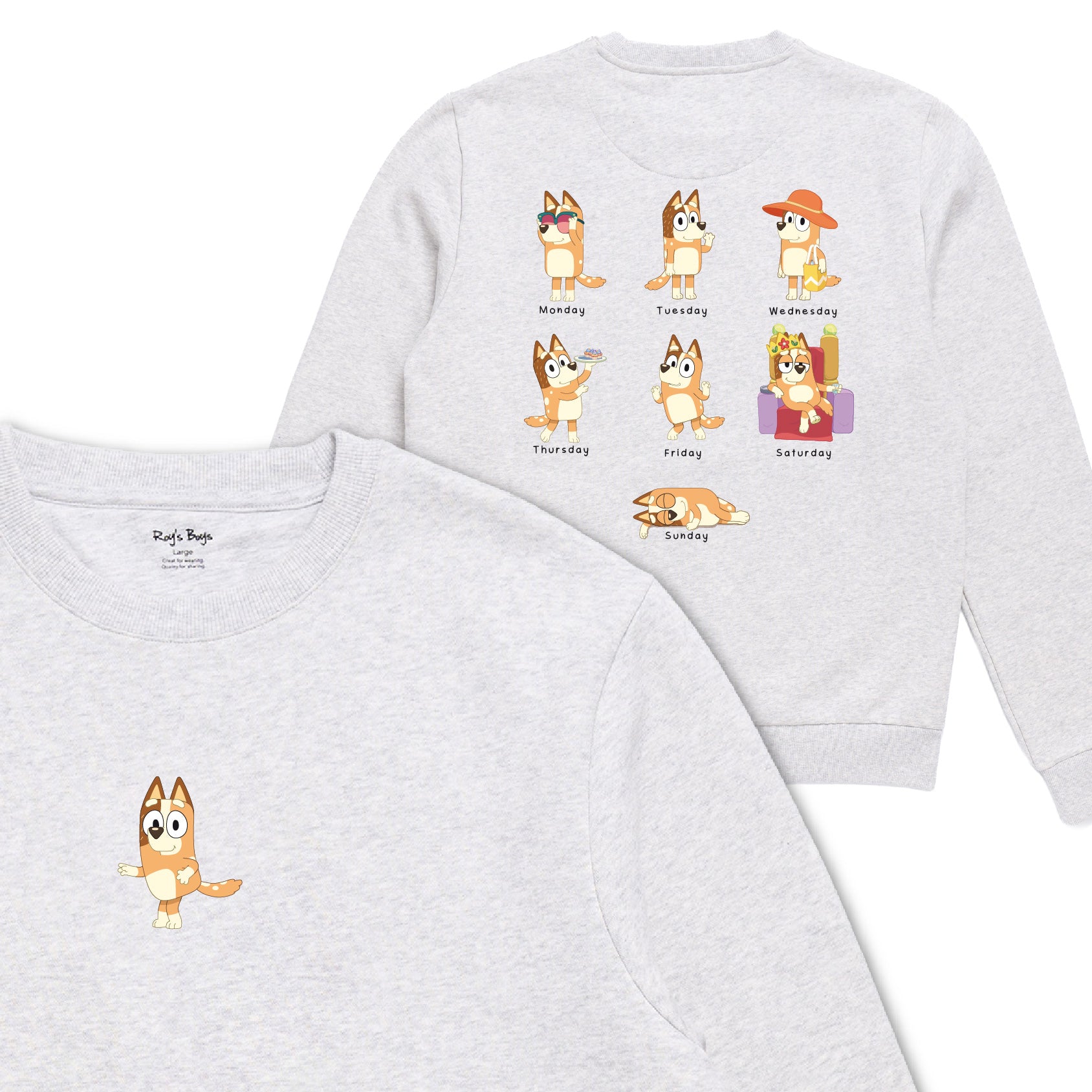 Chilli Days of the Week Adult Sweatshirt